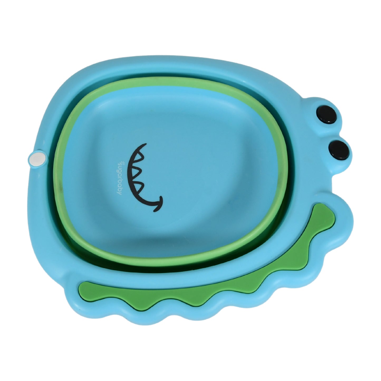 Frog Shape Wash Basin Space Saving Multi Function Foldable Baby Wash Basin Easy Clean Lightweight Thicken For Washing Face For Home (3331cm  1 Pc) - Happy Price - Image 4