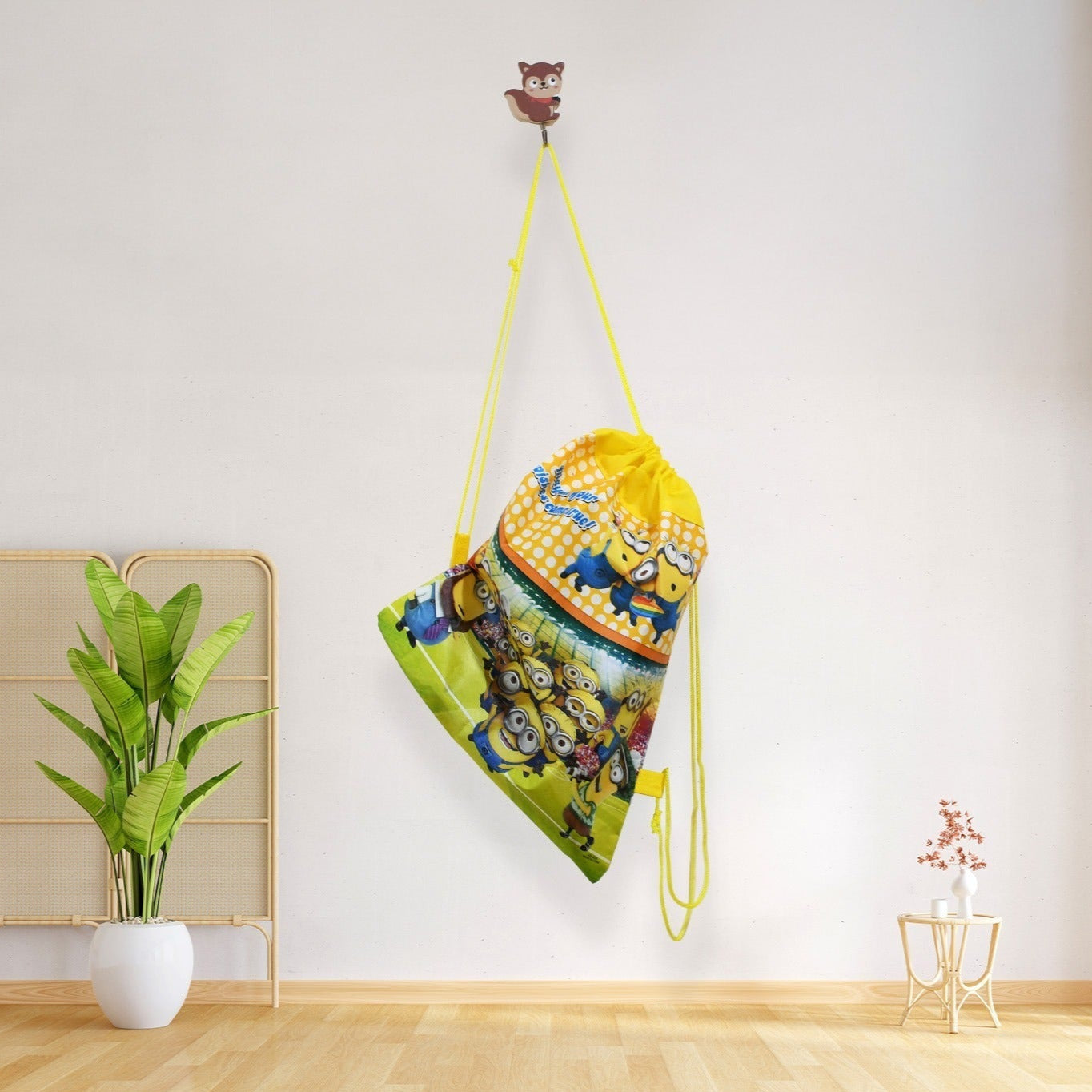 Small Dori Bag For Kids Favour Haversack Bag Birthday Party Return Gift Drawstring Dori Backpack Drawstring Backpack - Happy Price - Image 1