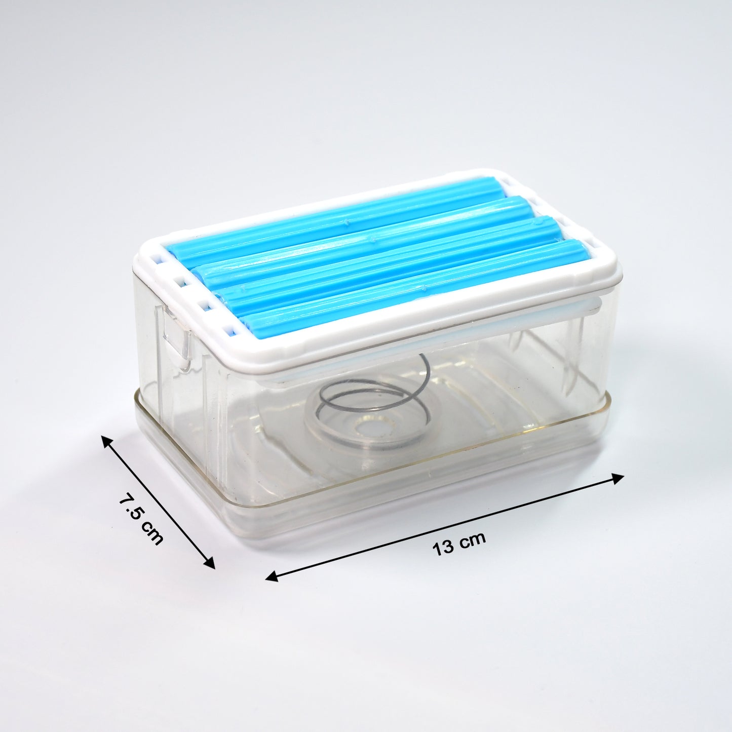 2-in-1 Portable Soap Dish  Soap Dispenser With Roller And Drain Holes Multifunctional Soap Holder Foaming Soap Bar Box For Home Kitchen Bathroom - Happy Price - Image 4