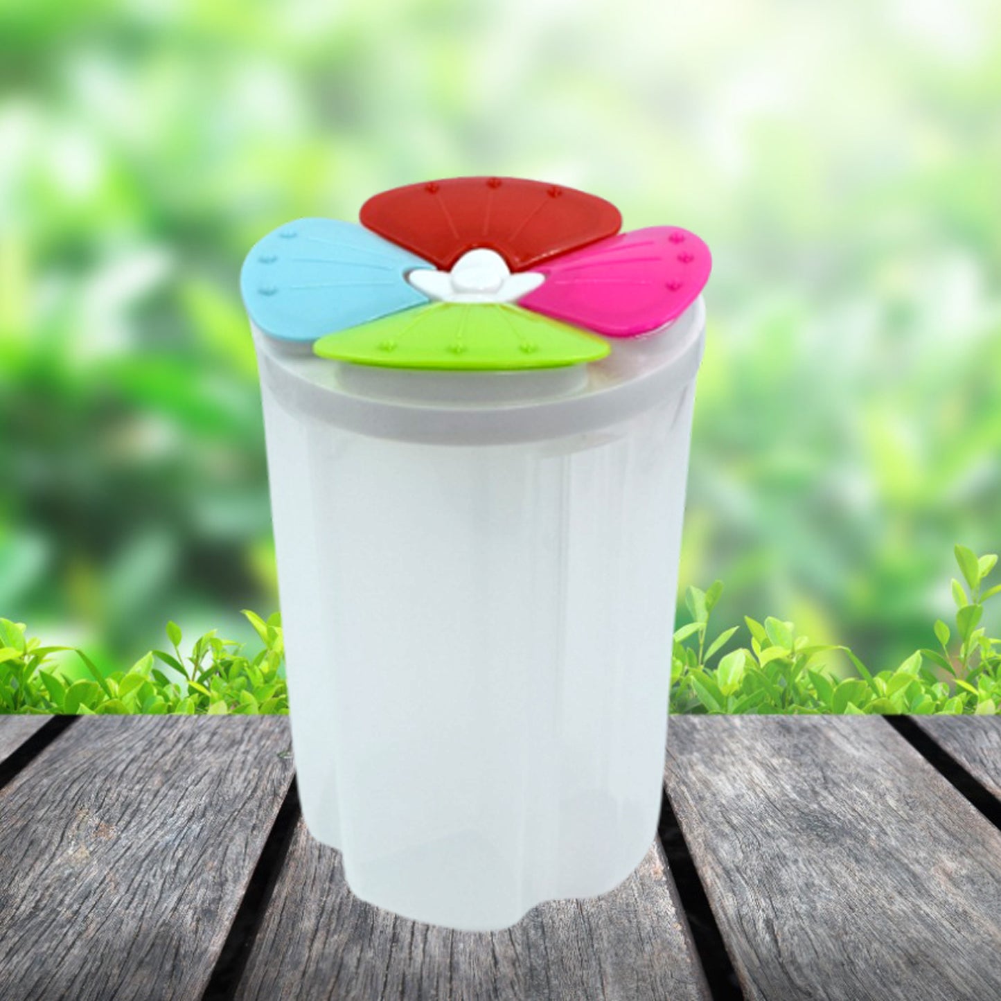 4 Section Storage Containers Airtight Transparent Food Plastic Storage Container - Happy Price - Image 7