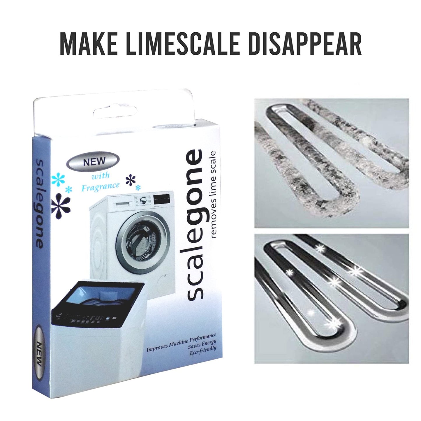 Washing Machine Scalegon Powder For Machine Tub Cleaner (100 Gm) - Happy Price - Image 3