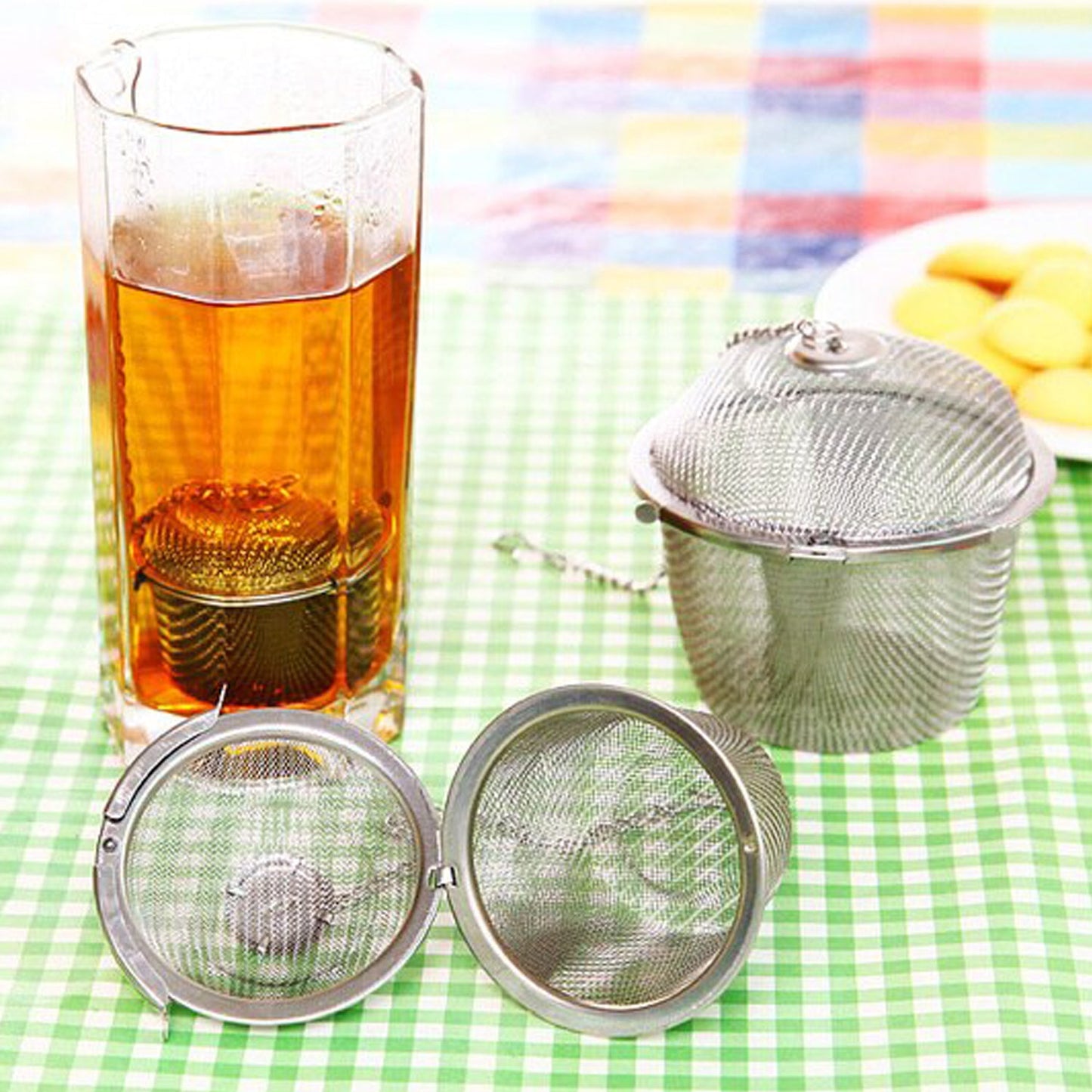 Stainless Steel Tea Strainer for Home & Office Kitchen - Happy Price - Image 4