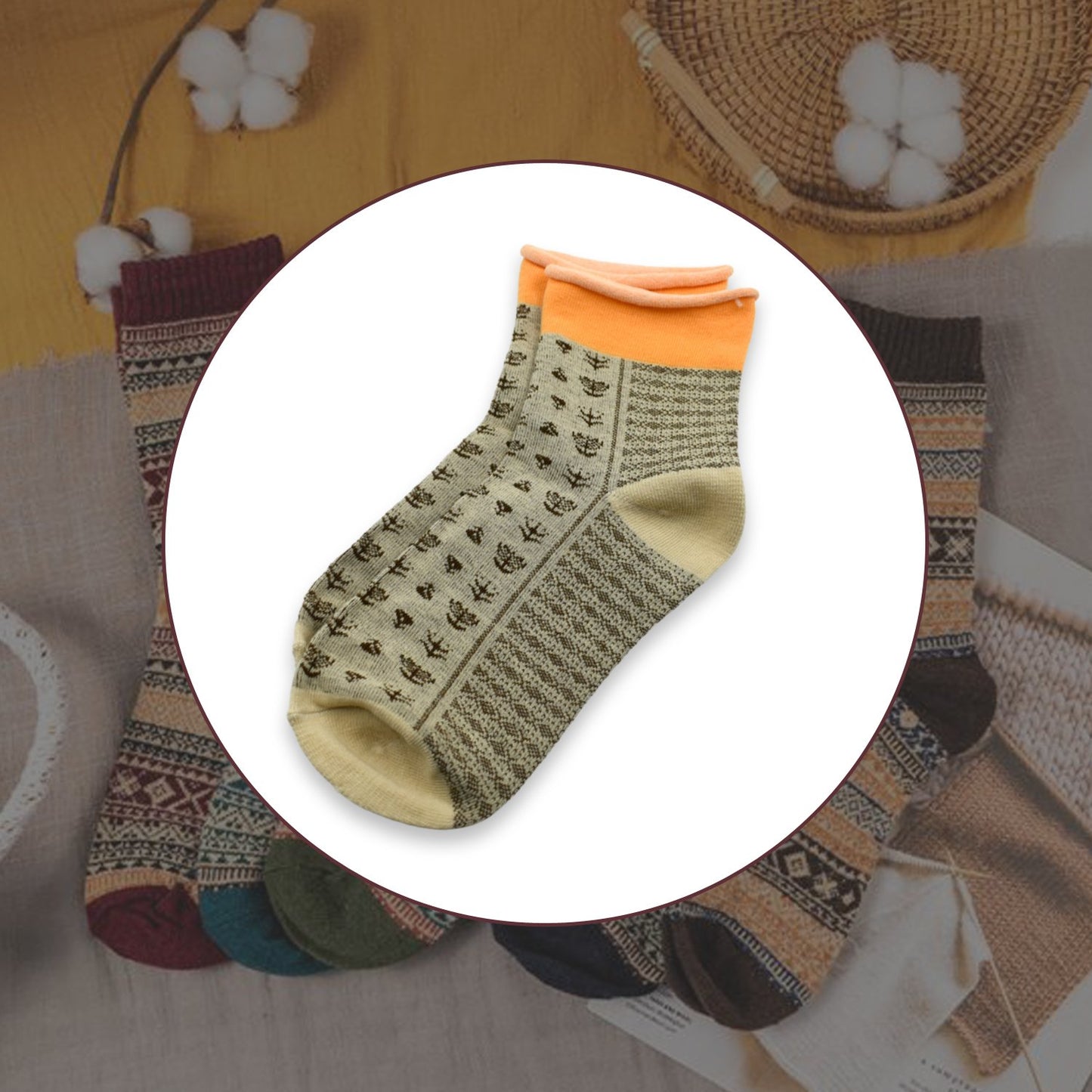 Socks Breathable Thickened Classic Simple Soft Skin Friendly - Happy Price - Image 2