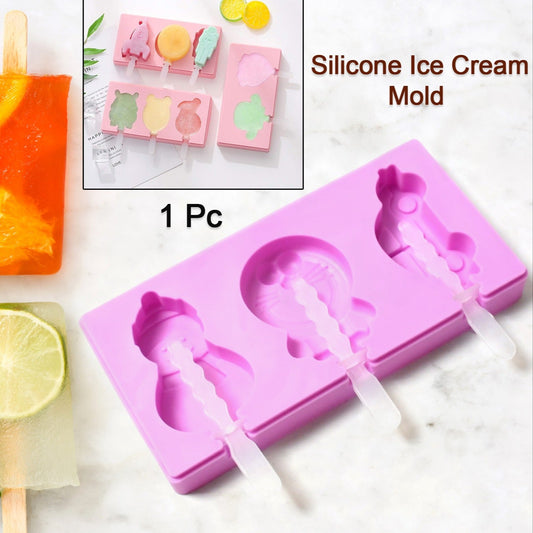 Silicone Popsicle Molds Reusable Ice Cream Molds With Sticks And Lids. A Must-have Popsicle Mold For Summer. - Happy Price - Image 1