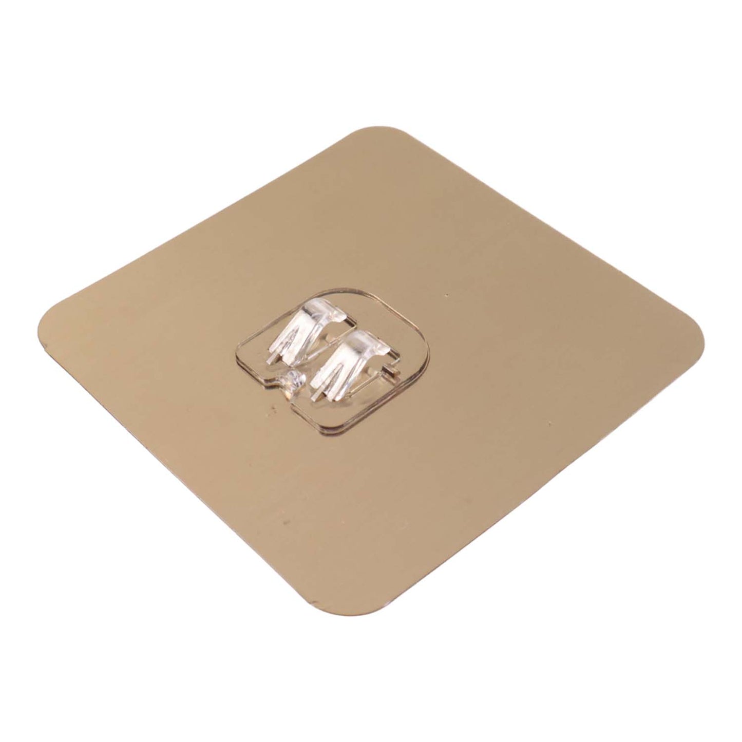 Heavy-Duty Adhesive Plastic Wall Hook - 1 Pc (8x8 cm) - Happy Price - Image 4