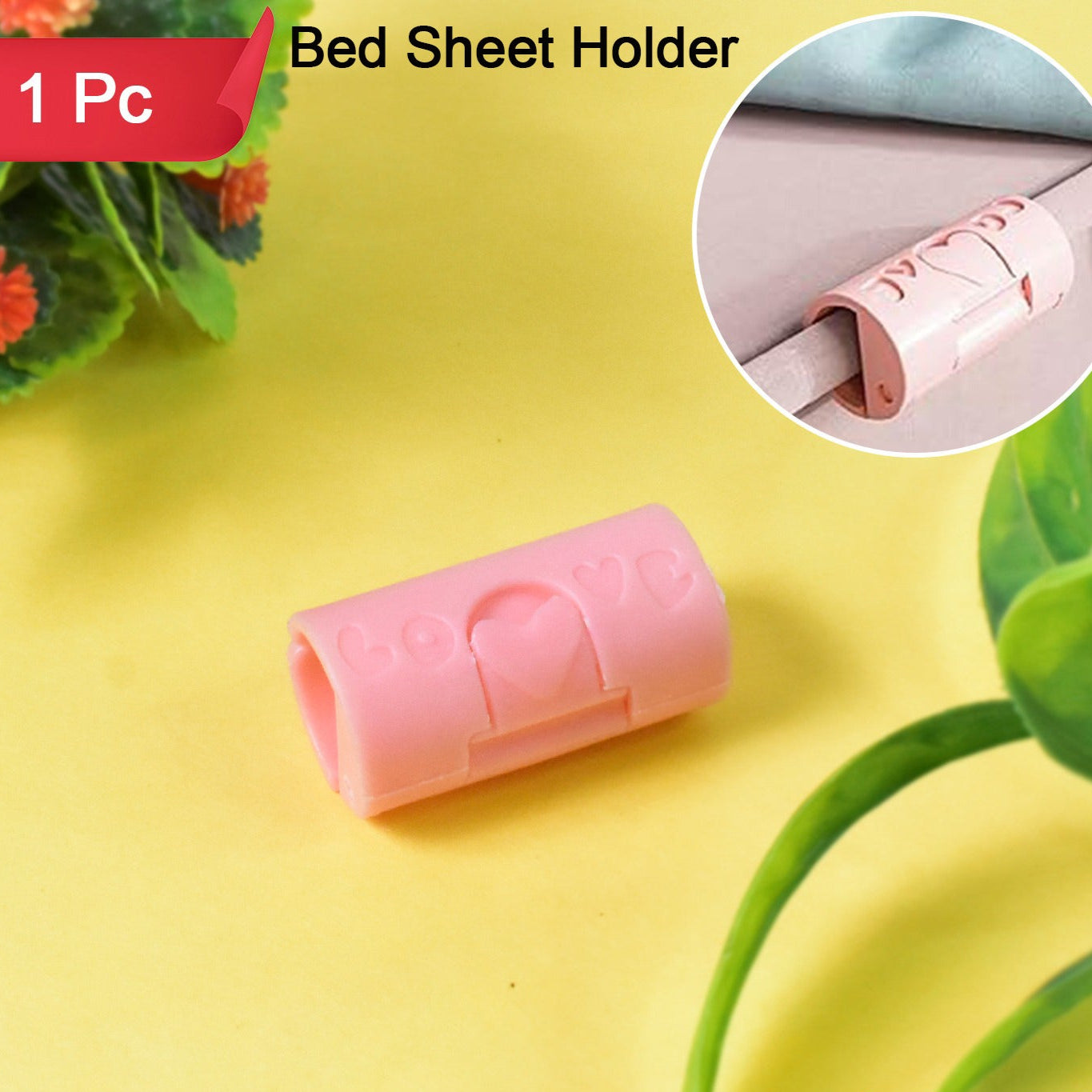 Bed Sheet Clips Elastic Fitted Quilt Bed Sheet Holder (1 Pc) - Happy Price - Image 1