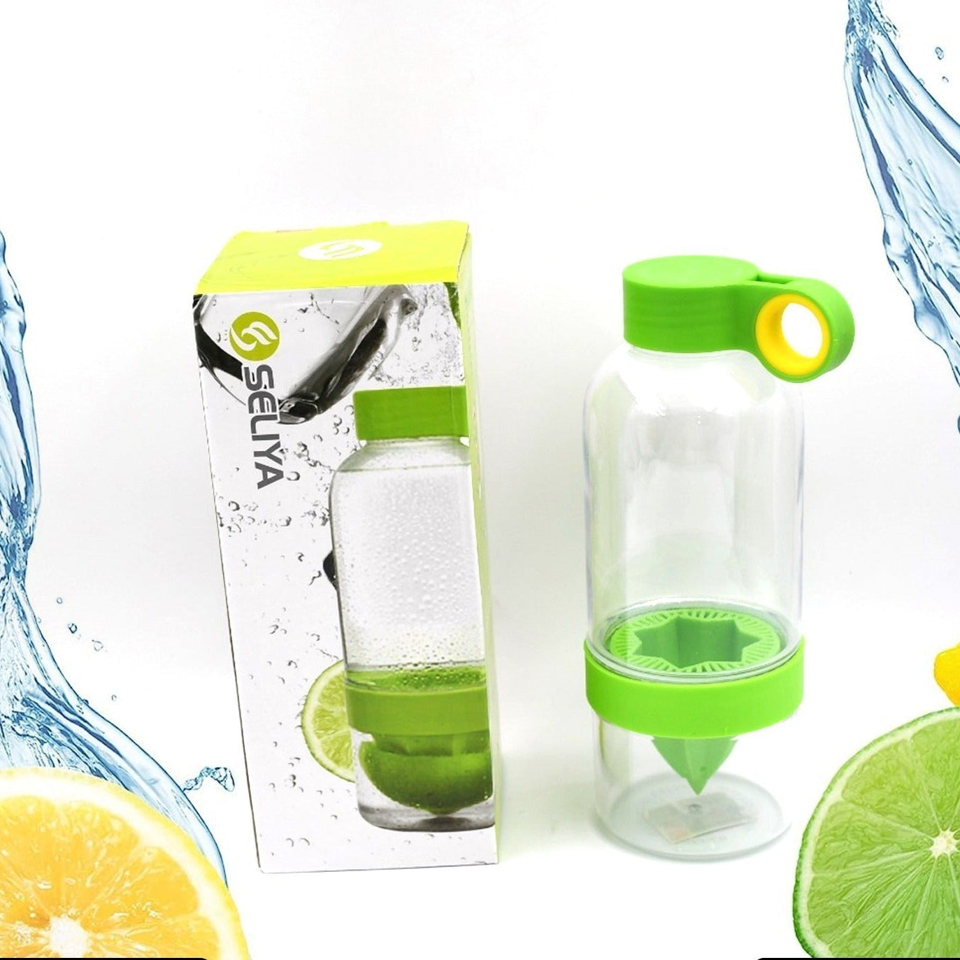 Citrus Zinger Fruit Infuser Water Bottle Sports Duo Citrus Kid Zinger Juice Water Bottle - Happy Price - Image 1
