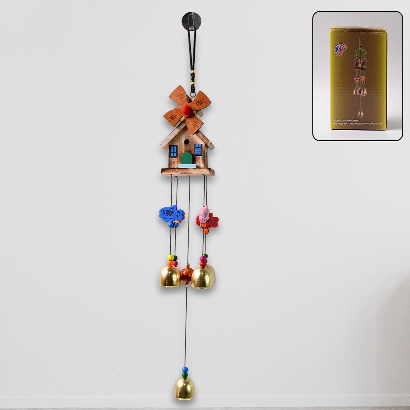 Home Decor Wind Chimes Outdoor Hanging (1 Pc) - Happy Price - Image 1