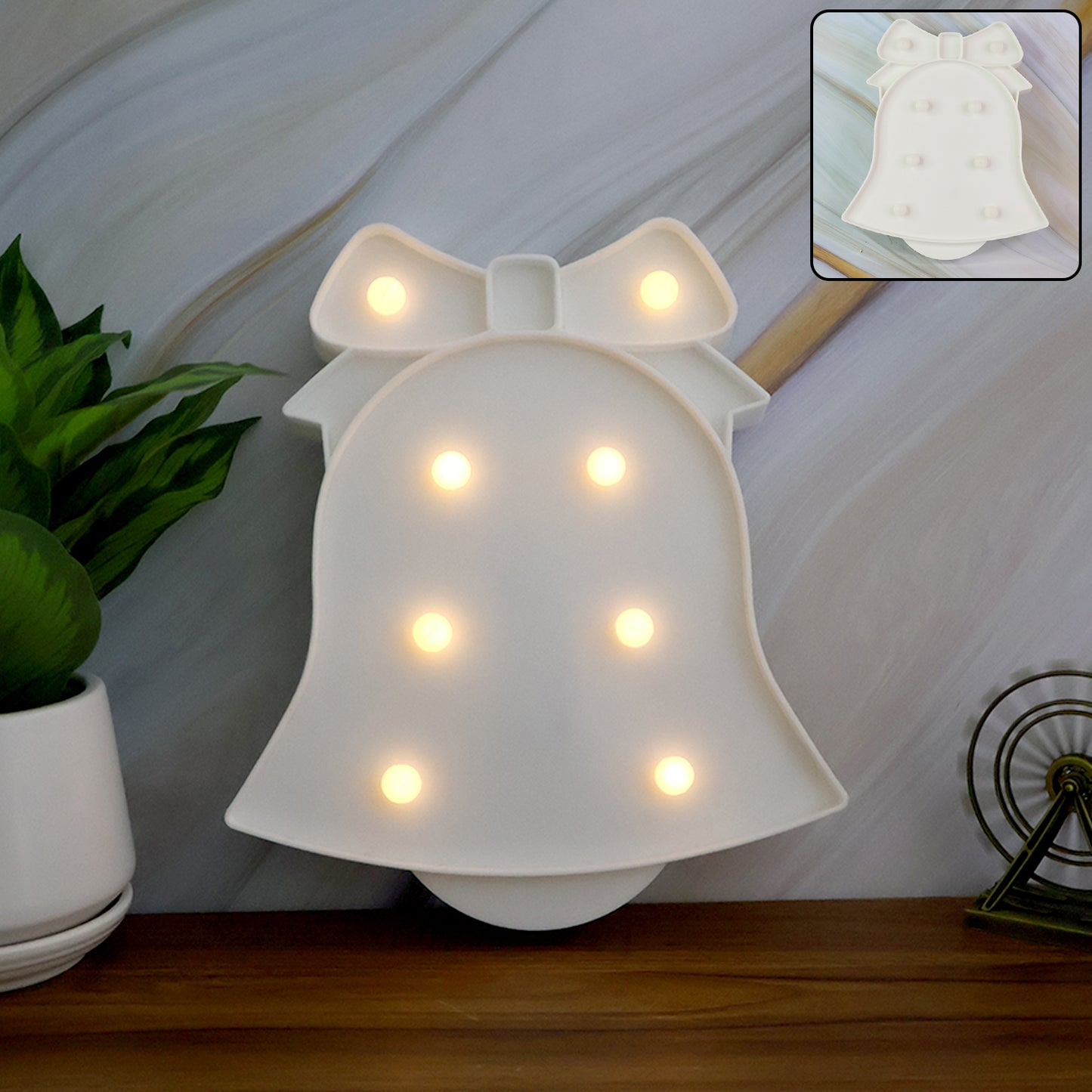 Bell Shaped LED Decorative Night Light - 1 Pc - Happy Price - Image 3