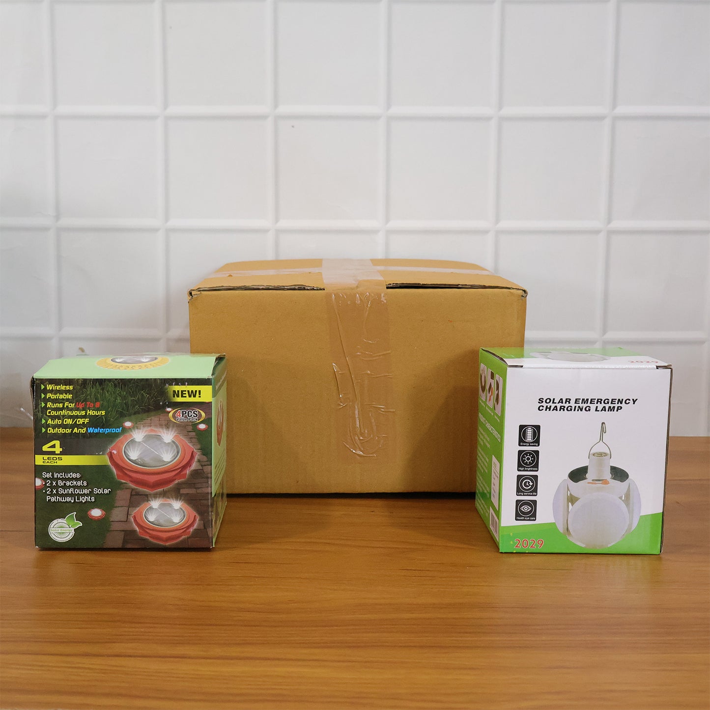 Solar LED Garden Lights - 2 Pc Set for Outdoor Pathways - Happy Price - Image 7