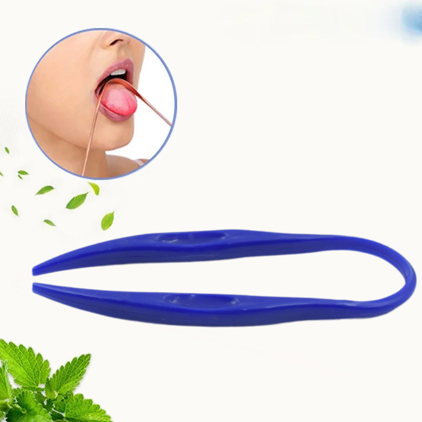 Plastic Tongue Cleaner For Kids  Adults  Tongue Scraper For Bad Breath Maintain Oral Hygiene For Daily Use  For Fresh Breath  Bacteria Removal  Improved Taste Plastic With Handle Tongue Cleaner (1 Pc ) - Happy Price - Image 4