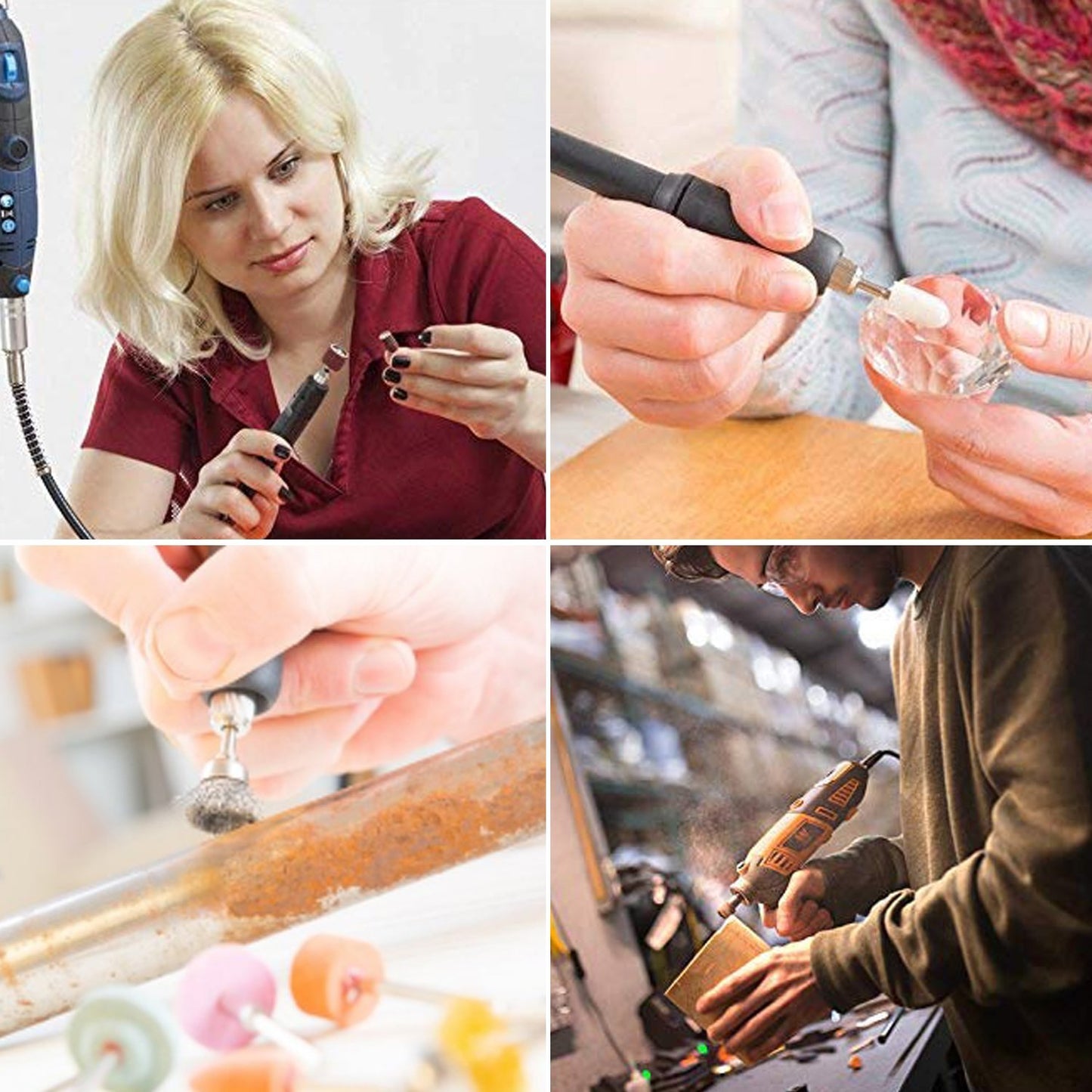 Rotary Tool Accessories Kit Mini Drill Bit Set - Happy Price - Image 2