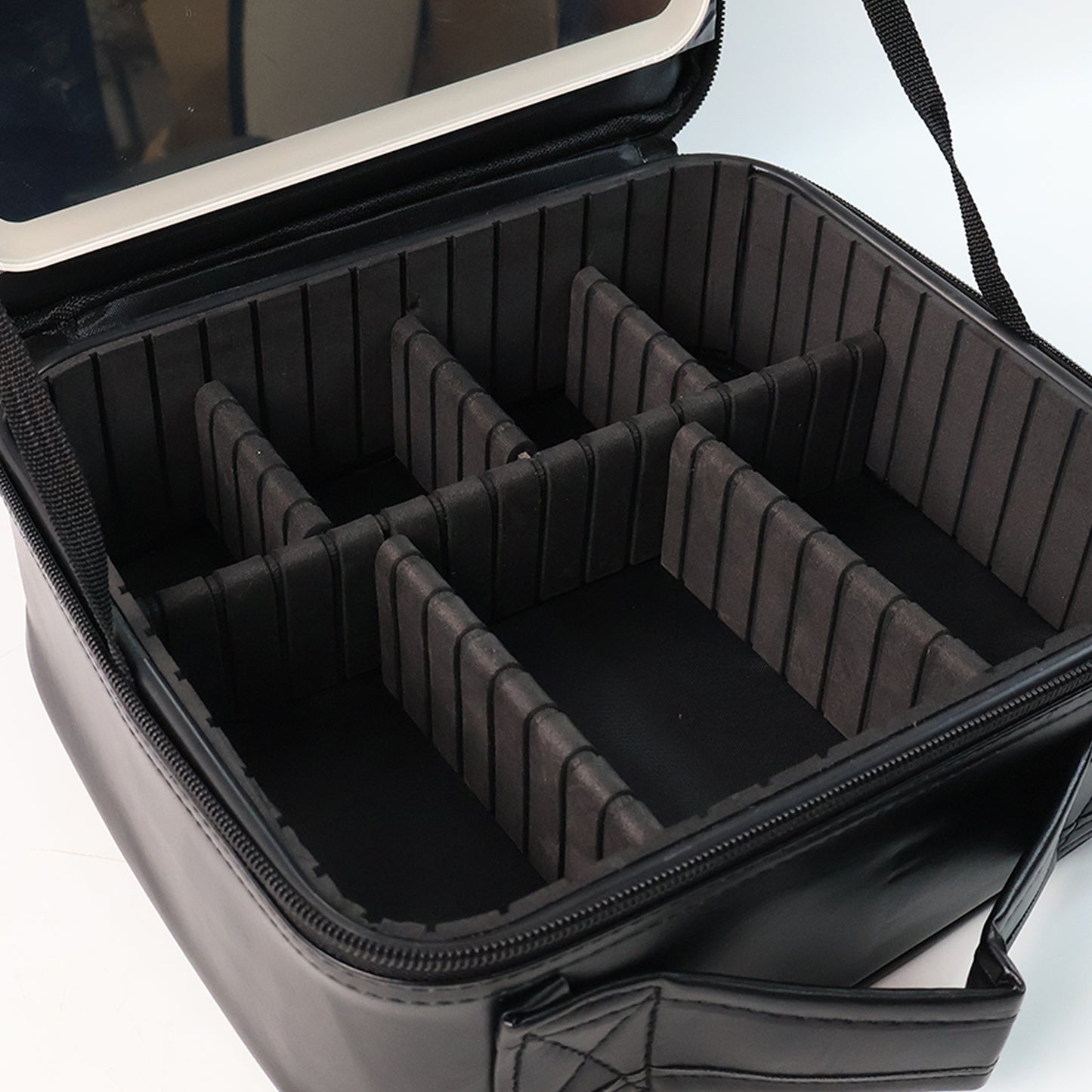 Black Premium Led Light Makeup Organizer Box (1 Pc) - Happy Price - Image 4