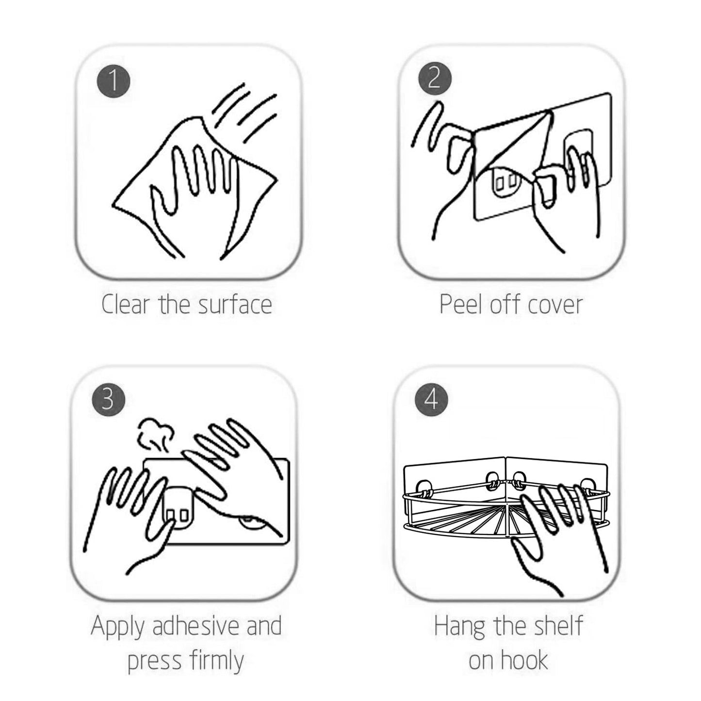 Wall M 2 Pc Soap Rack Used In All Kinds Of Places Household And Bathroom Purposes For Holding Soaps. - Happy Price - Image 6