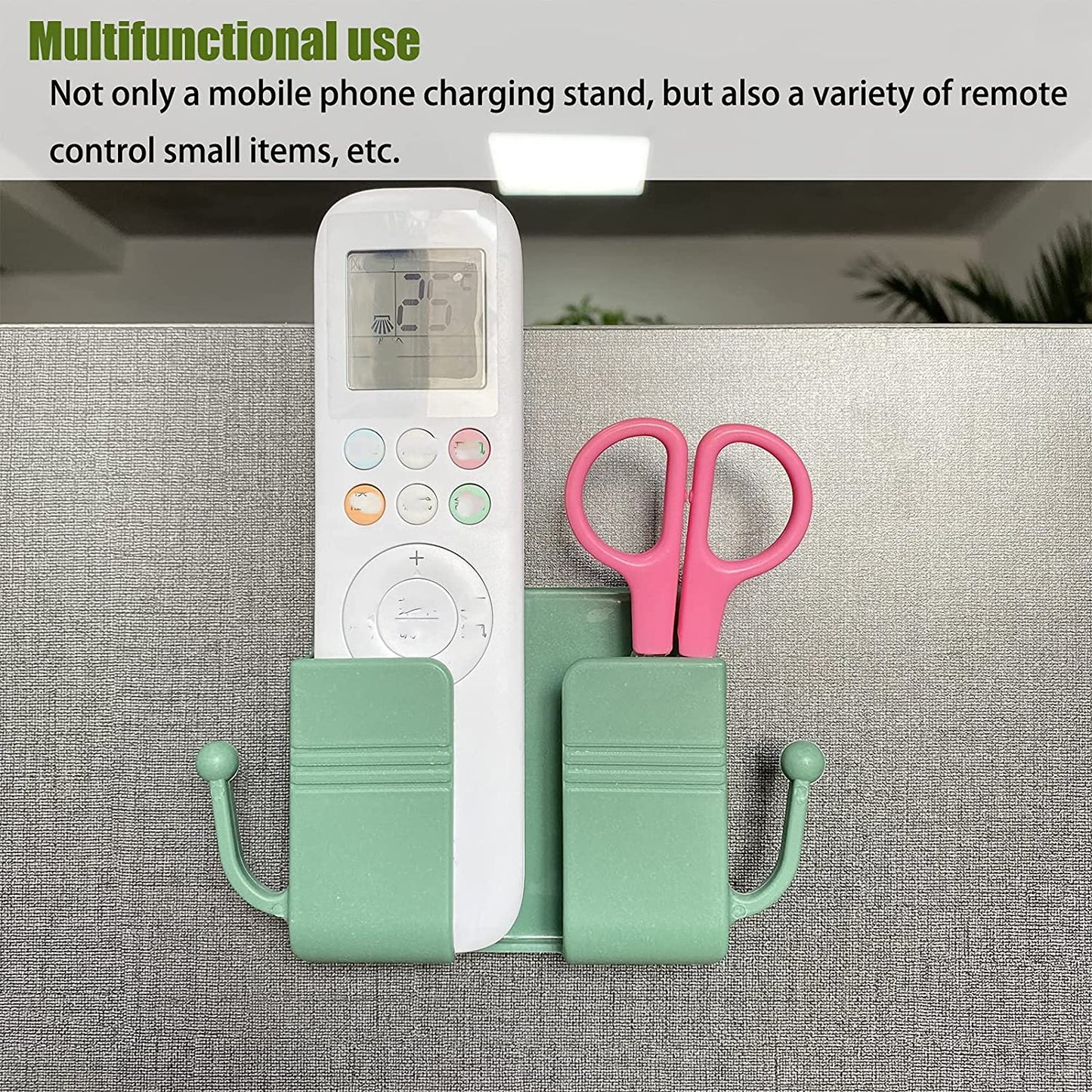 1 Pc Wallmount Mobile Stand With Hook Design Used In All Kinds Of Places Including Household And Many More As A Hanging Support For Cloths And Stuffs Purposes. - Happy Price - Image 5