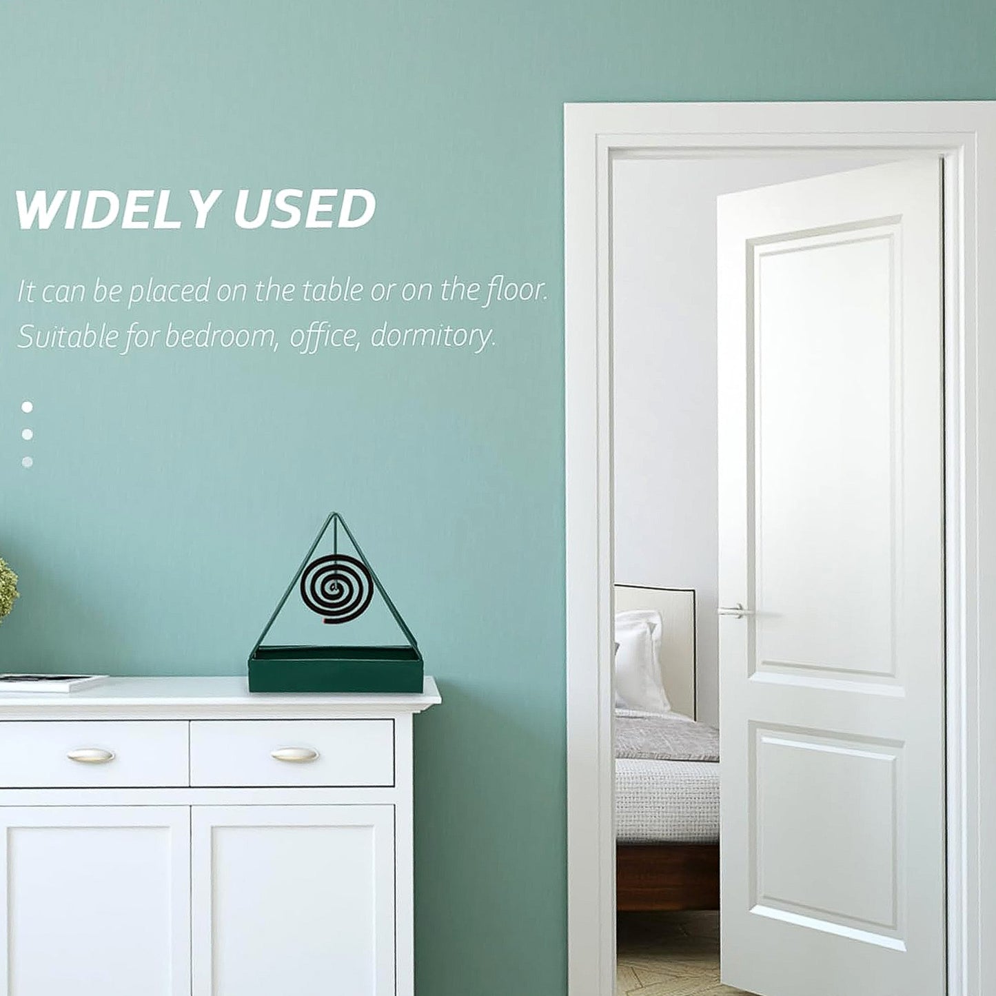 Premium Big Plastic Mosquito Coil Holder Stand (1 Pc) - Happy Price - Image 6