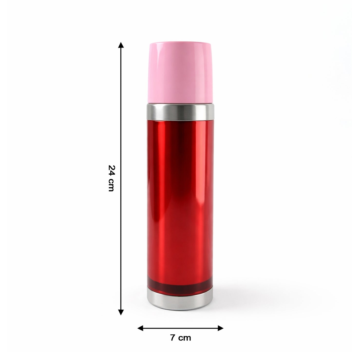 500ml Stainless Steel Vacuum Insulated Flask Bottle (1 Pc) - B-Grade - Happy Price - Image 5