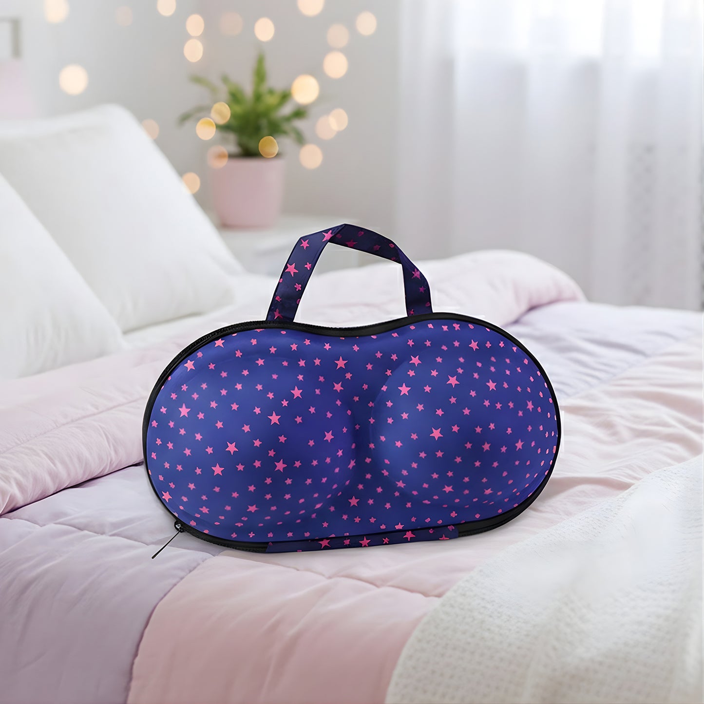 Hard Shell Bra & Lingerie Travel Organizer Case (1 Pc) - Happy Price - Image 5