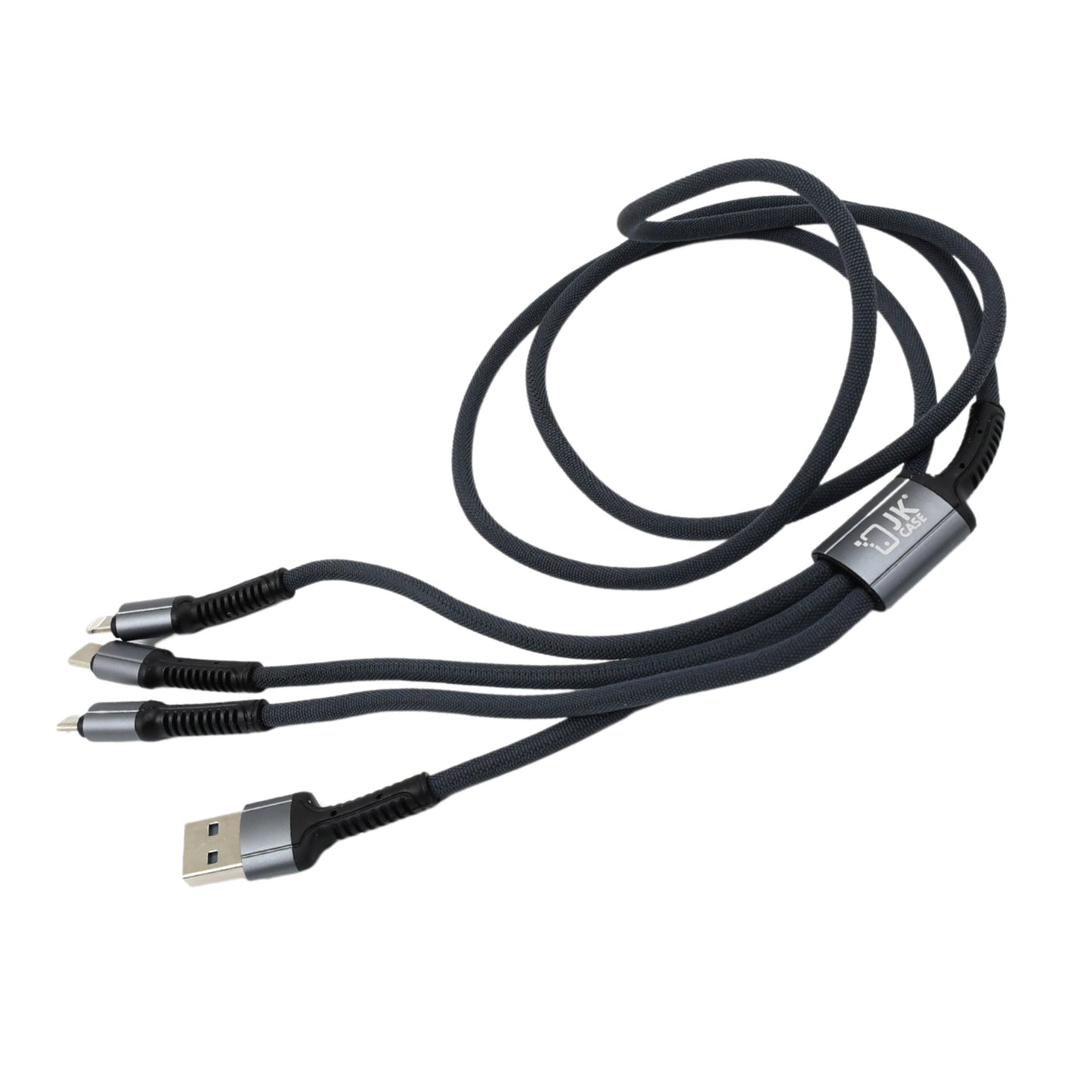 3 In 1 Multi Super Fast Charging Cable (1 Pc  1200 Mm) - Happy Price - Image 4