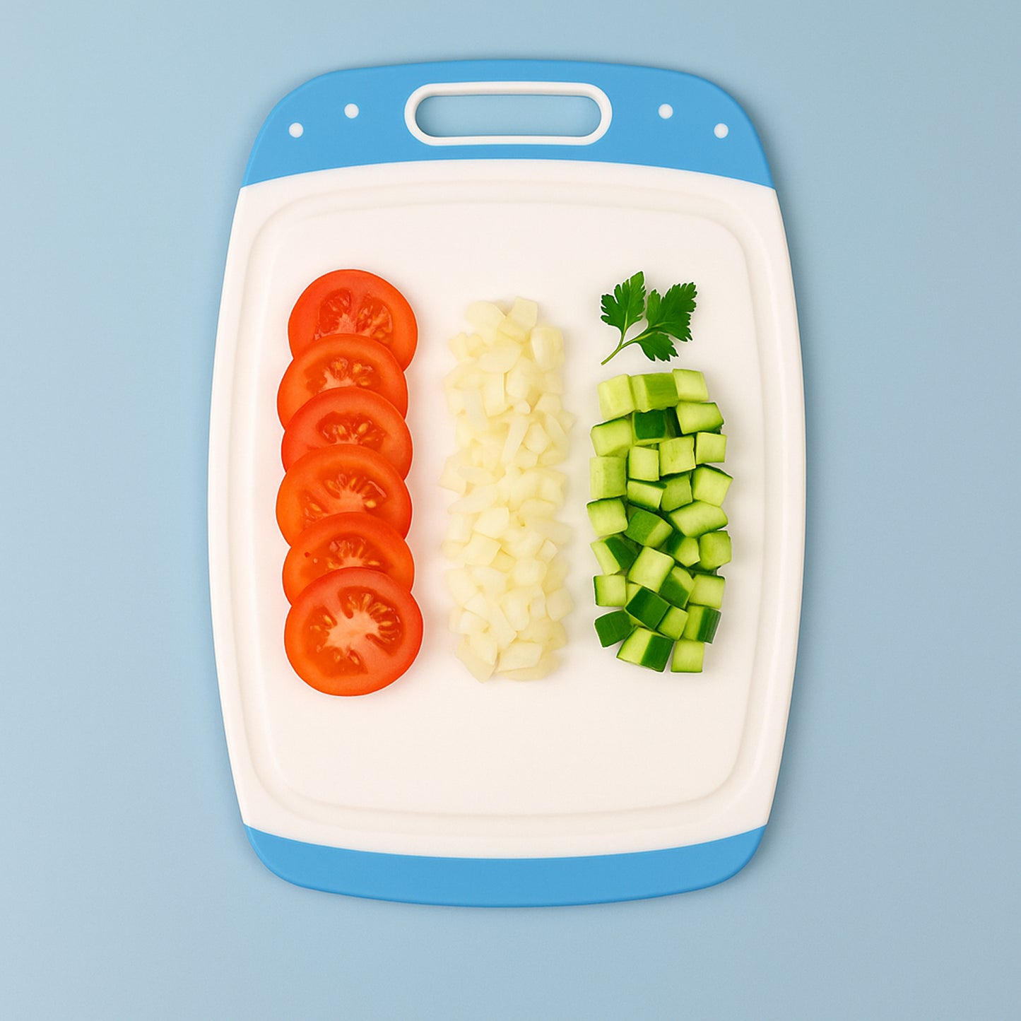 Ganesh Vegetables And Fruits Cutting Chopping Board Plastic Chopper Cutter Board (1 Pc) - Happy Price - Image 4