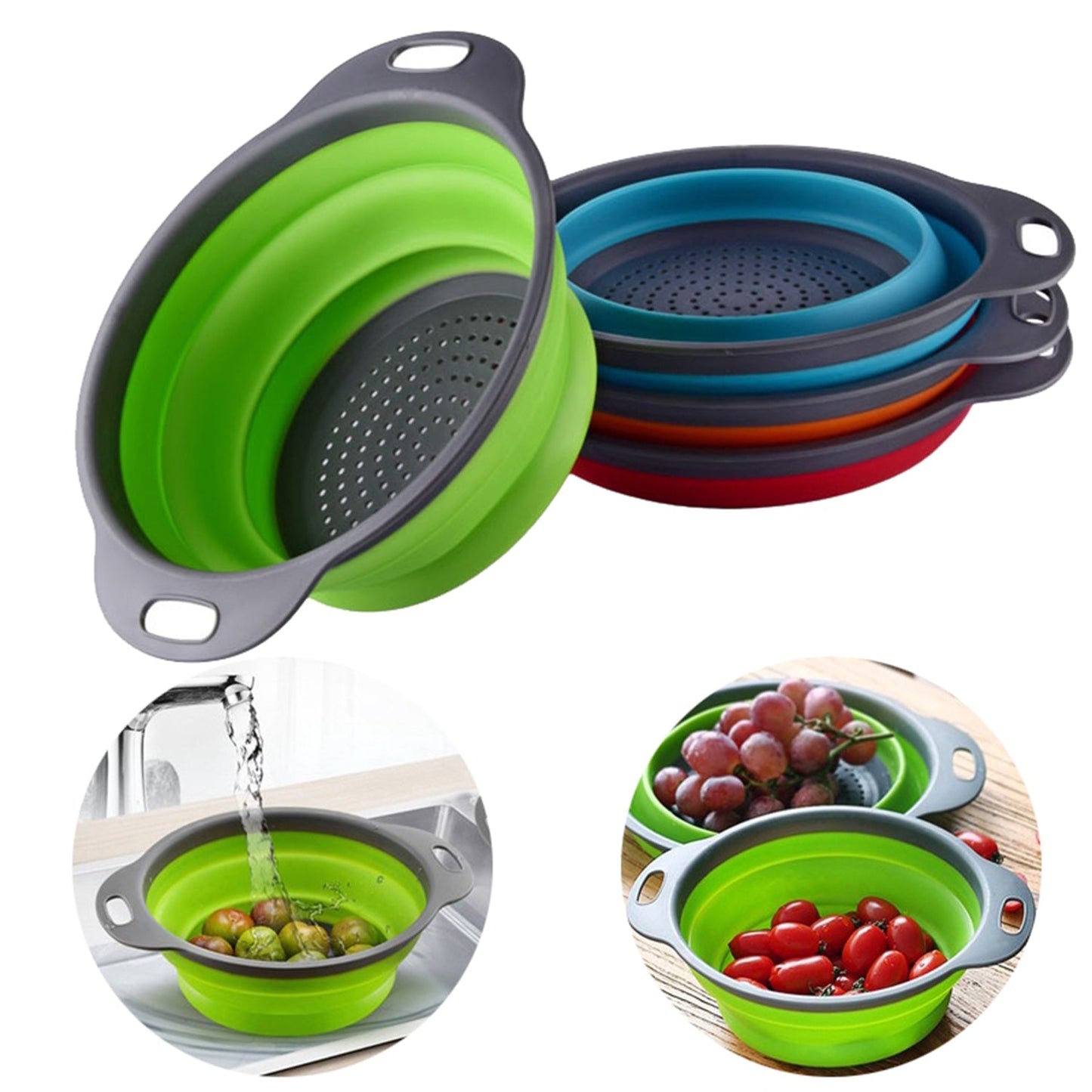 Round Sili Strain Used In All Kinds Of Household And Official Kitchen Purposes As A Foldable Utensil. - Happy Price - Image 5
