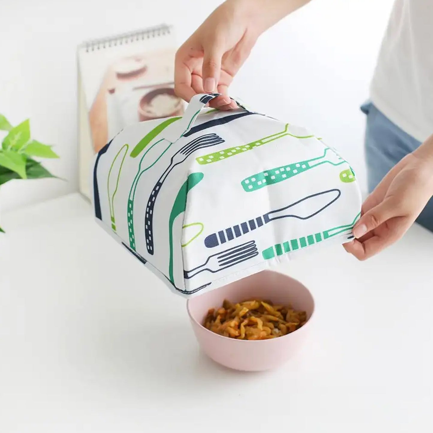 Foldable Food Covers Anti-dust Heat Preservation Anti Fly Mosquito Kitchen Lid Foldable Cover For Hot Food Food Dish Insulation Cover Food Warmer Cover For Kitchen Picnic - Happy Price - Image 1
