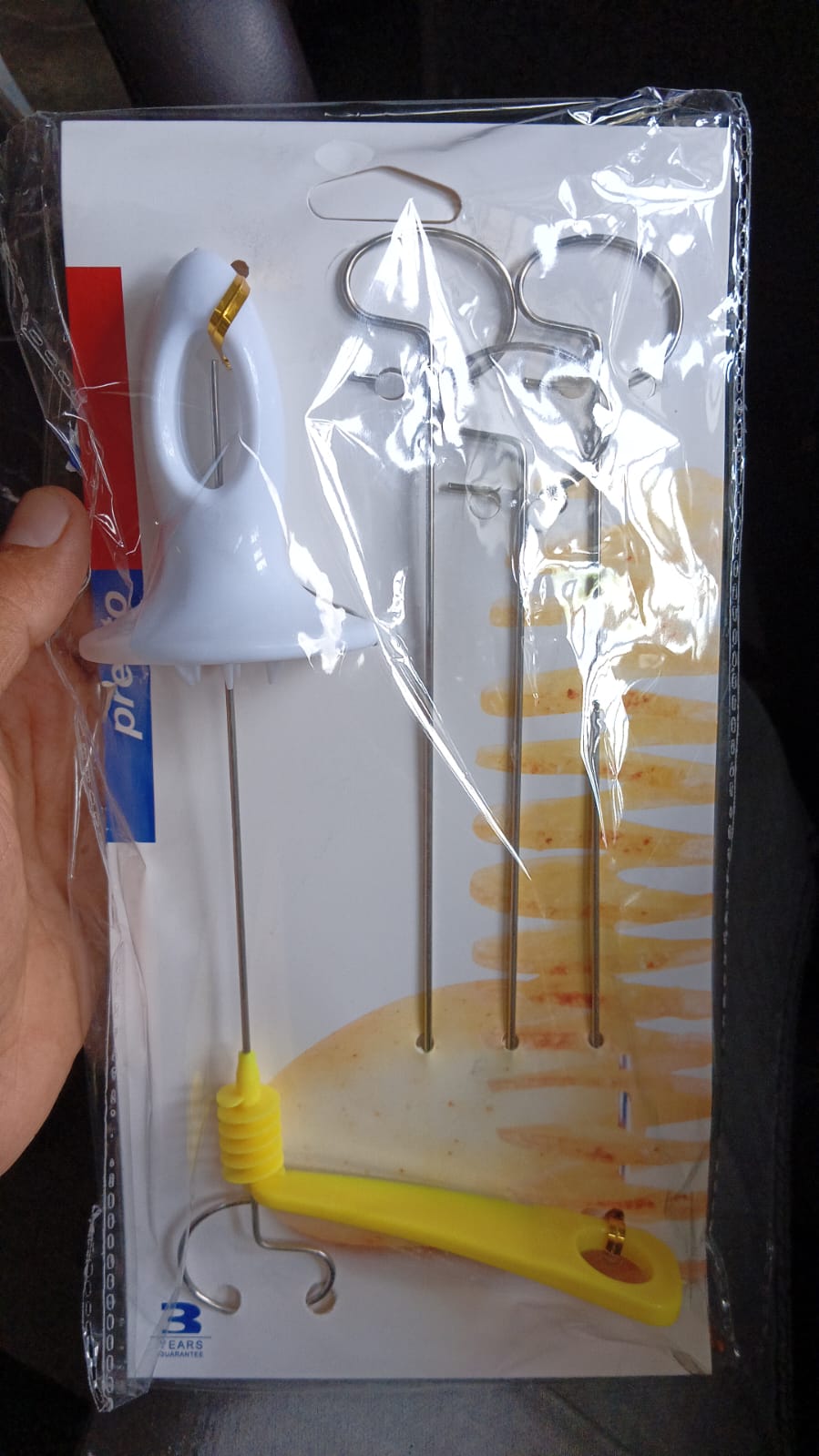 1 Set Potato Spiral Cutter Potato Twister (4 Spits) - Happy Price - Image 7