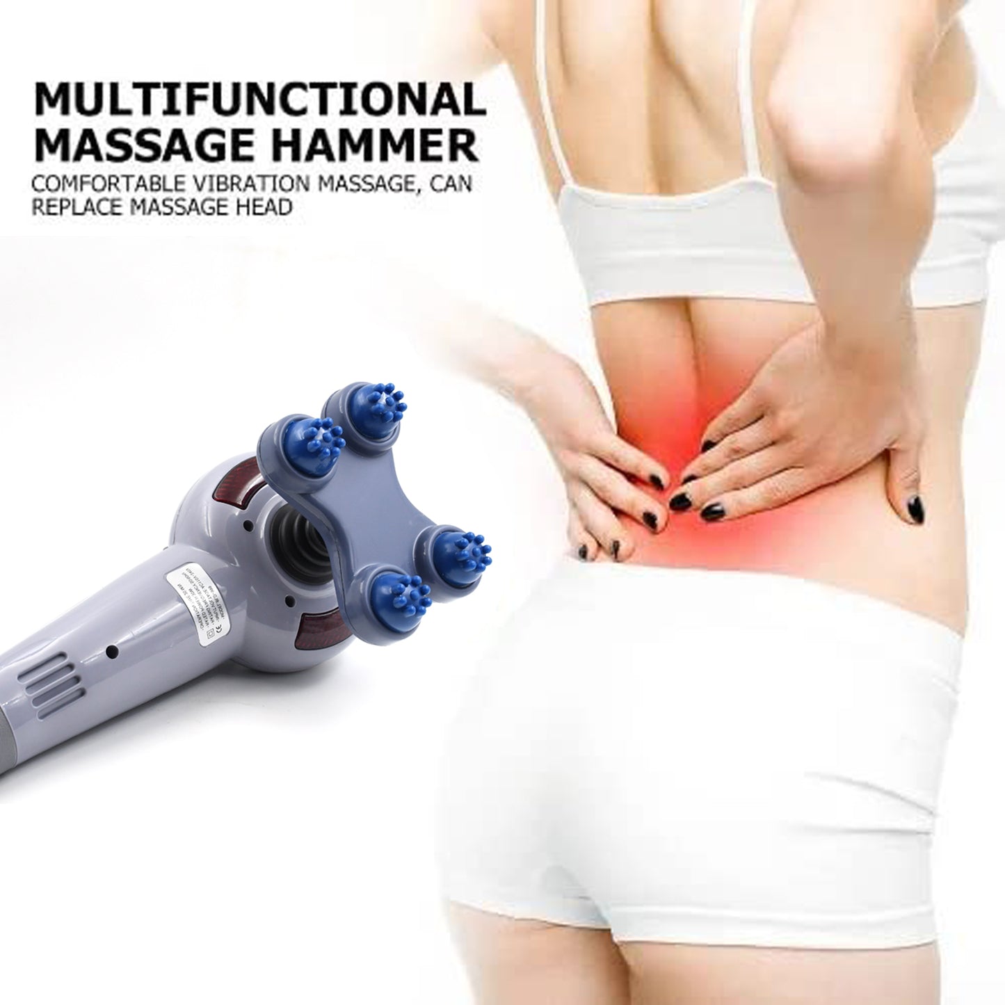 Electric 8 In 1 Full Body Massager Magic Massager (1 Set) - Happy Price - Image 4