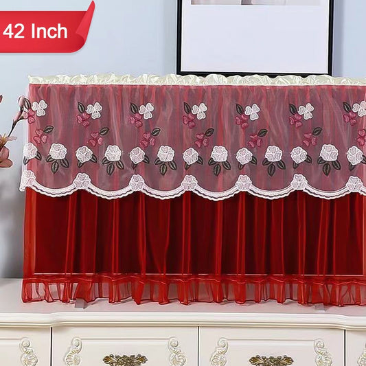 Dustproof Cover For Indoor Tv Screen Protector Cloth Cover (42 Inch  Mix Color) - Happy Price - Image 1