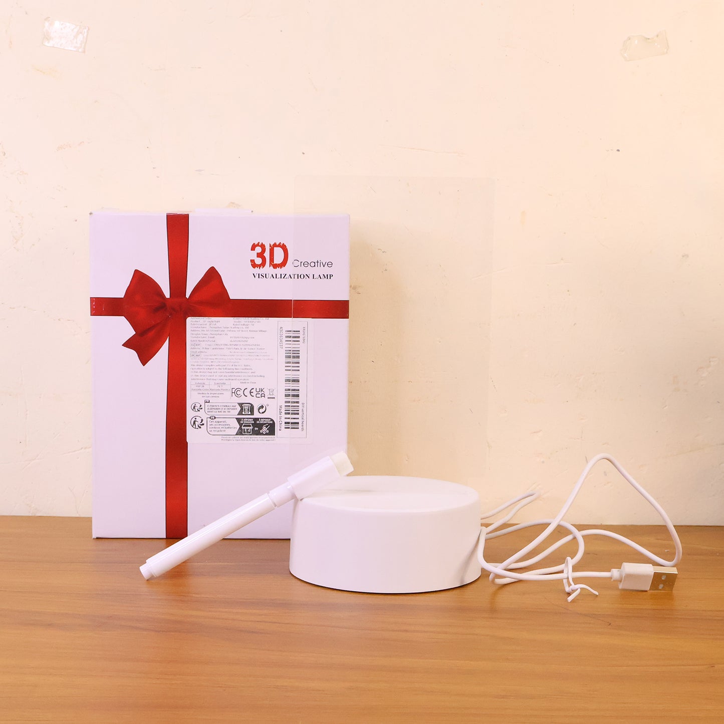 LED Acrylic Message Board Lamp with Marker Pen - USB Powered Desk Light - Happy Price - Image 7