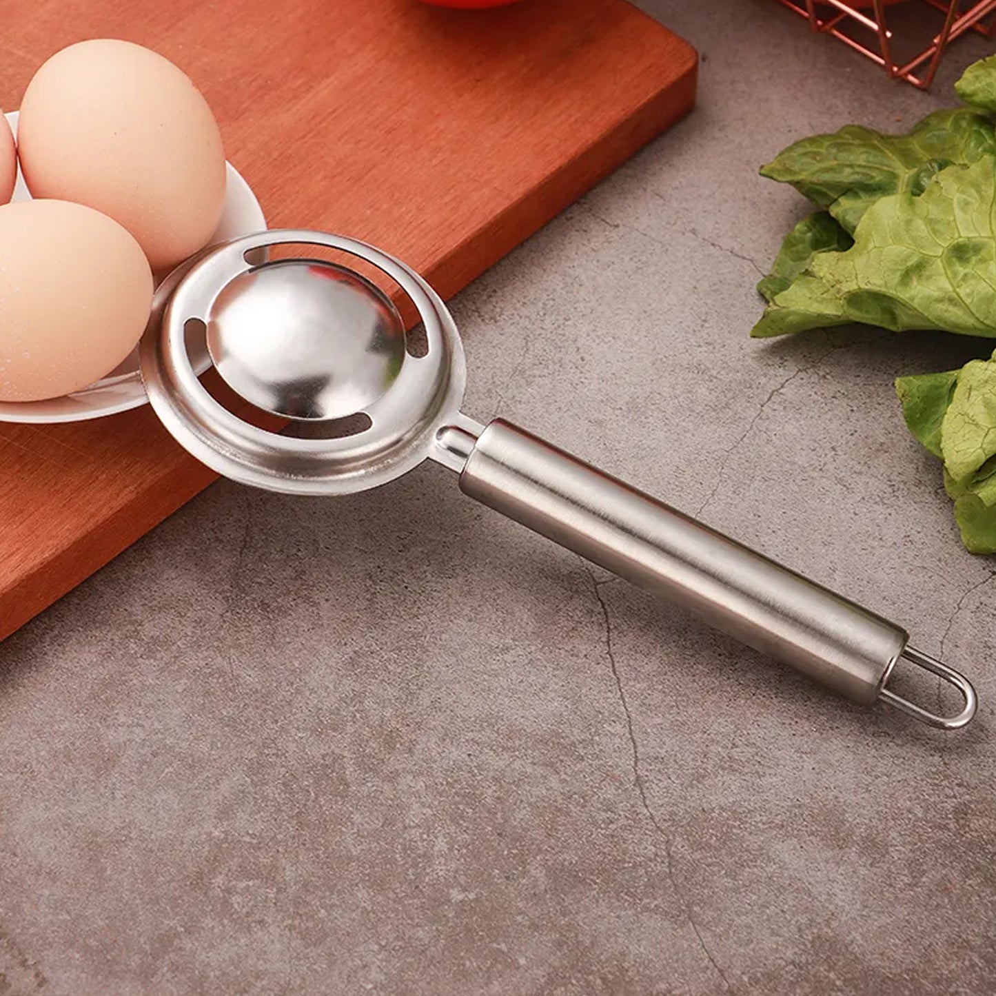 Stainless Steel Egg Separator for Kitchen - Easy Yolk and White Divider - Happy Price - Image 7