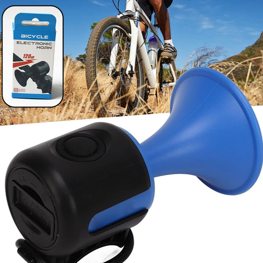 Bicycle Air Horn Loud - 120db 1 Sound Mode Electronic Bicycle Bellsuper Electric Horn With Long Standby Button Battery Operatedipx4 Waterproof Loud Bell For Adults - Happy Price - Image 1