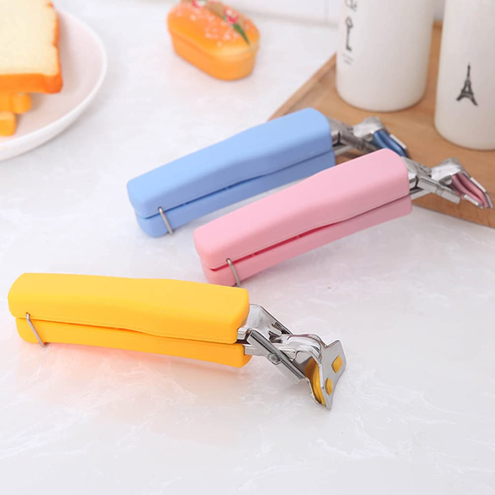 Hot Dish Plate Clip Stainless Steel Plate Tongs Bowl Clips Pan Dish Gripper Clips Hot Plate Bowls Clamp Holder Tong For Home Kitchen - Happy Price - Image 2