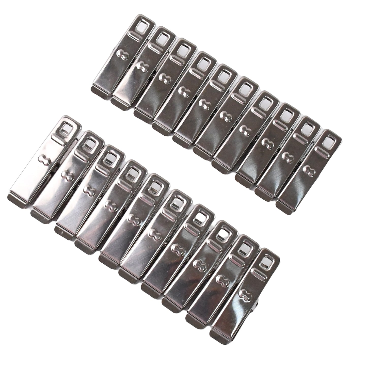 Cloth Drying Pins Stainless Steel Cloth Clips (20 Pcs Set) - Happy Price - Image 4