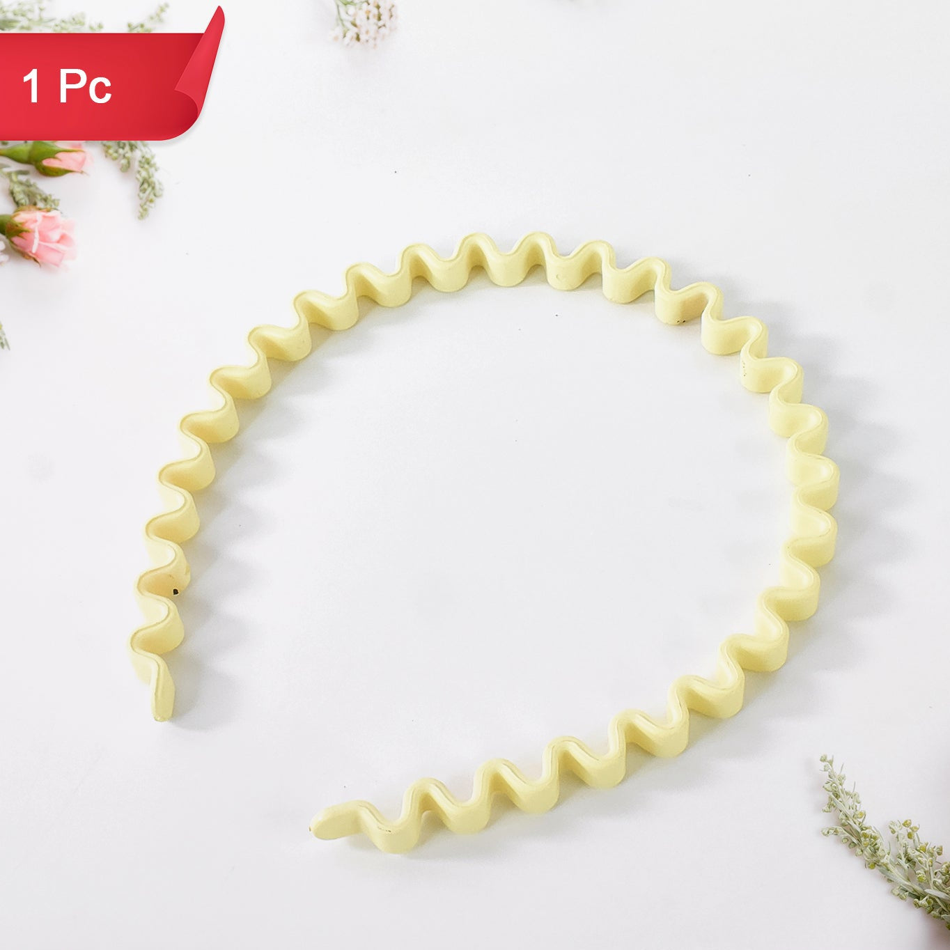 Plastic Simple Headbands Comb Headbands Hairbands (1 Pc) - Happy Price - Image 1