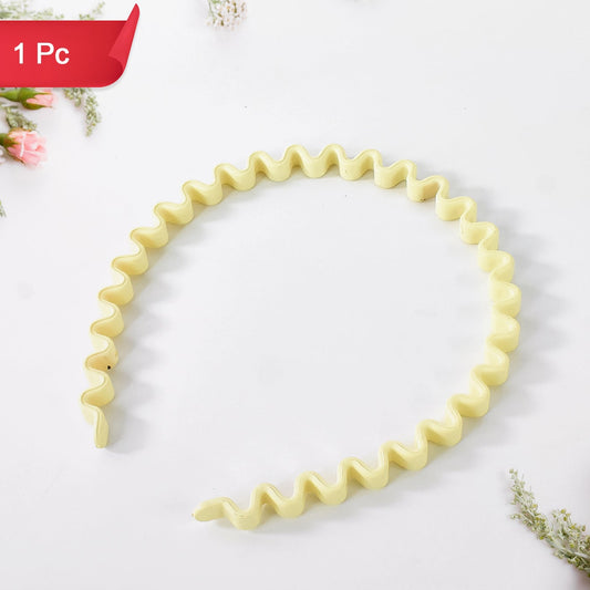 Plastic Simple Headbands Comb Headbands Hairbands (1 Pc) - Happy Price - Image 1