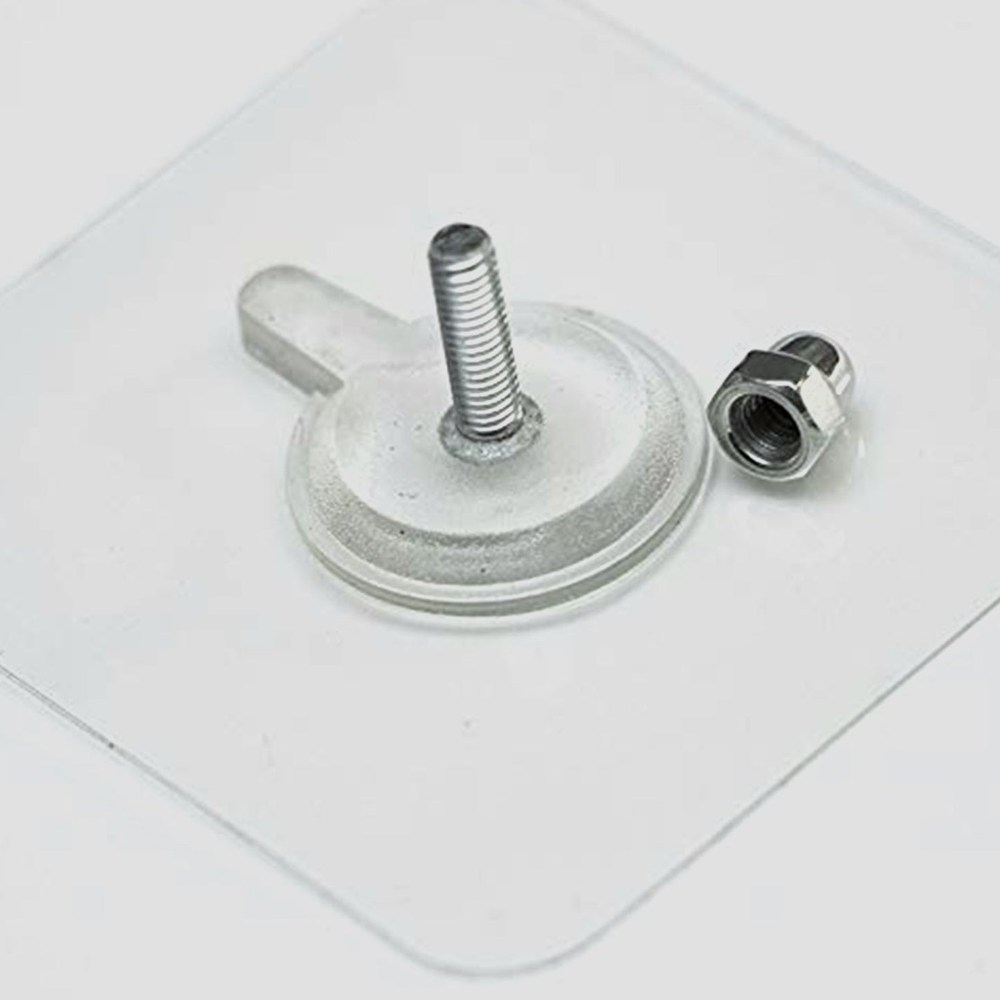 Adhesive Screw Wall Hook Used In All Kinds Of Places Including Household And Offices For Hanging And Holding Stuffs Etc. - Happy Price - Image 2