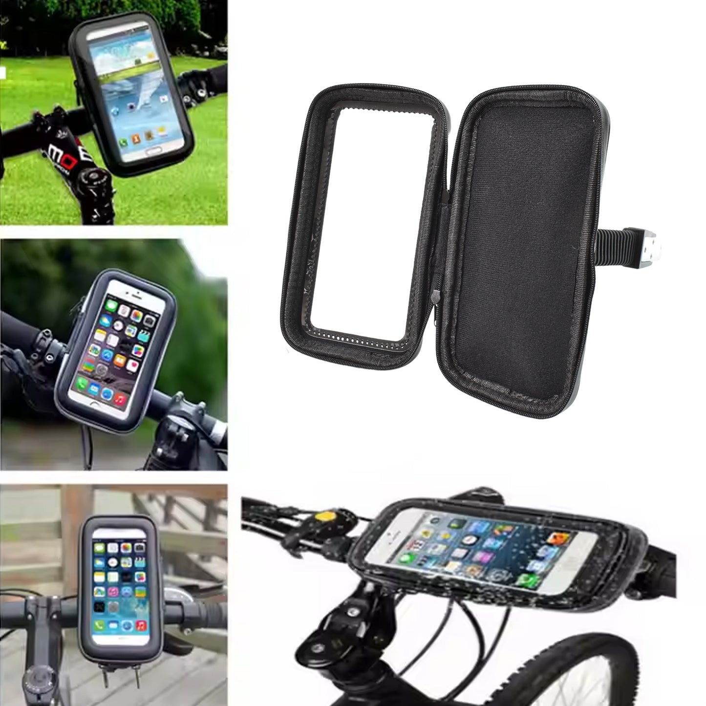 Phone Holder Case Weather Resistant Bike Mount (1 Pc) - Happy Price - Image 4