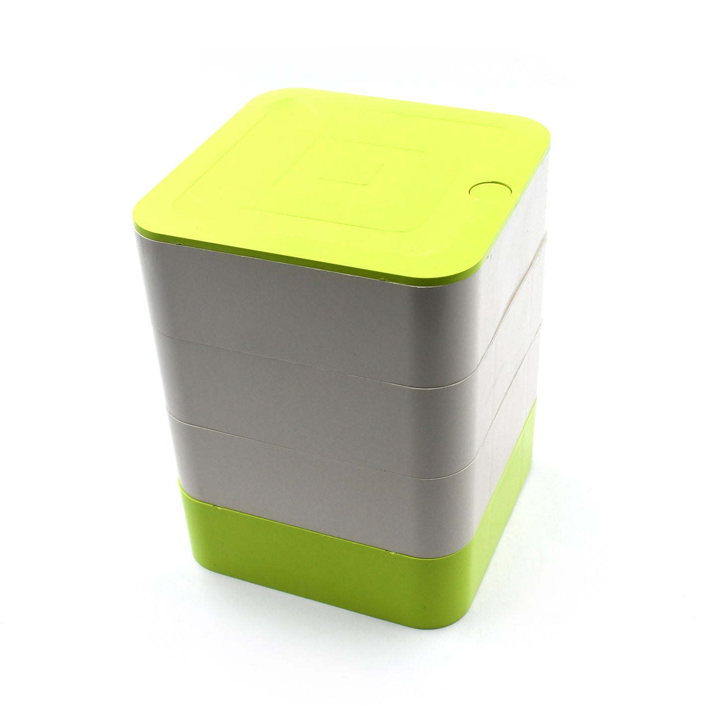 4 Layers Jewelry Box 360 Degree Rotating Jewelry Box Jewelry And Earring Organizer Box Accessory Storage Box - Happy Price - Image 4