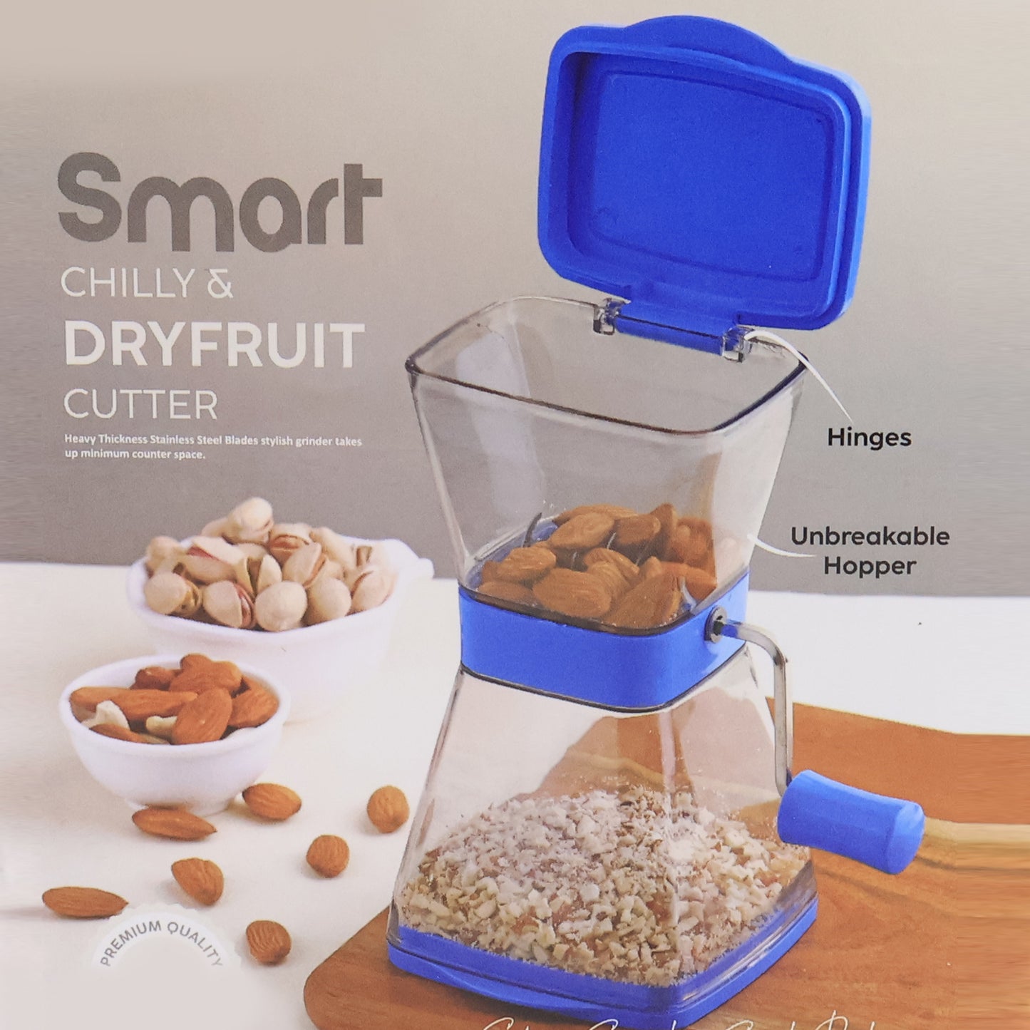 Supermom Manual Cutter With Blades And Locking Lid (1 Pc) - Happy Price - Image 6
