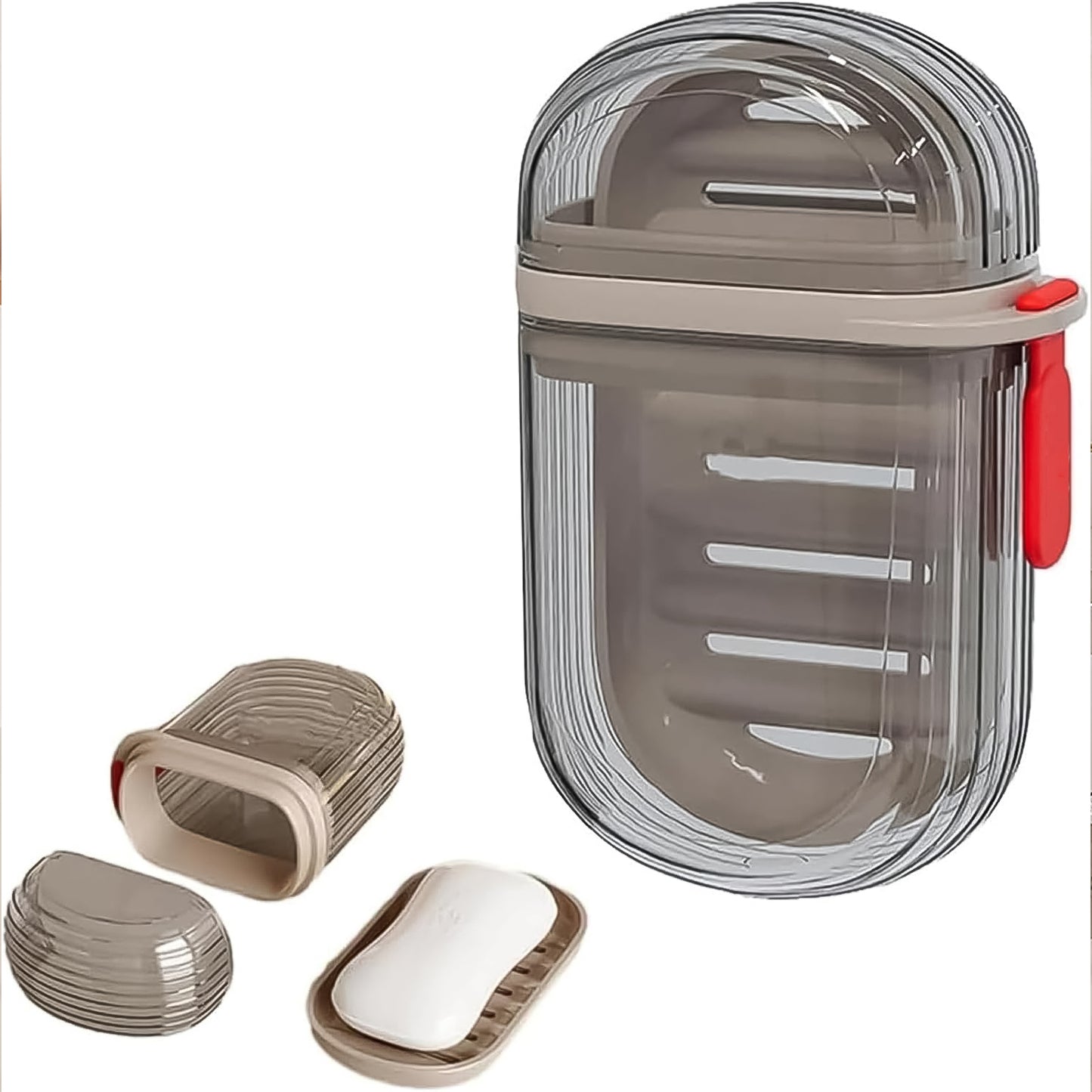 Soap Dishes Soap Box Travel (1 Pc  With Color Box) - Happy Price - Image 5