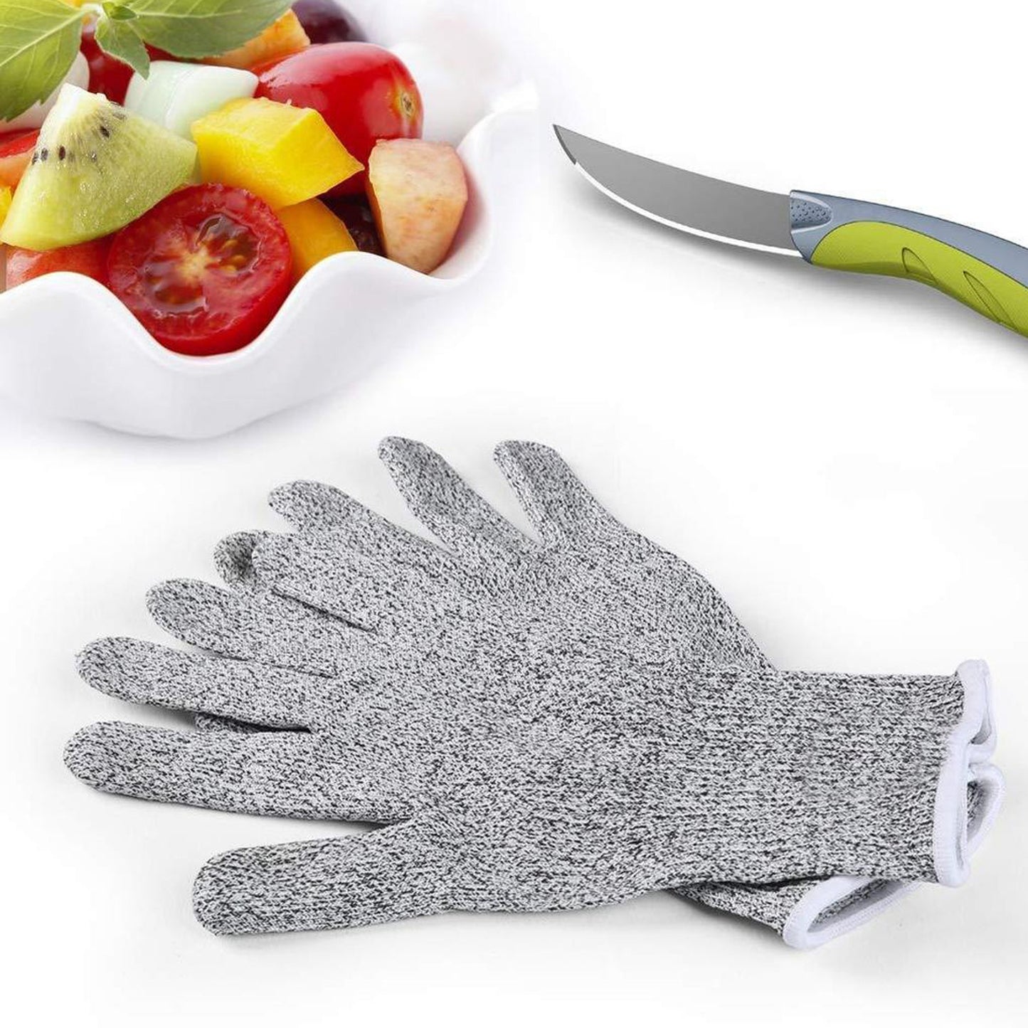 Anti Cutting Resistant Hand Safety Cut-proof Protection Gloves  (Multicolour) - Happy Price - Image 6