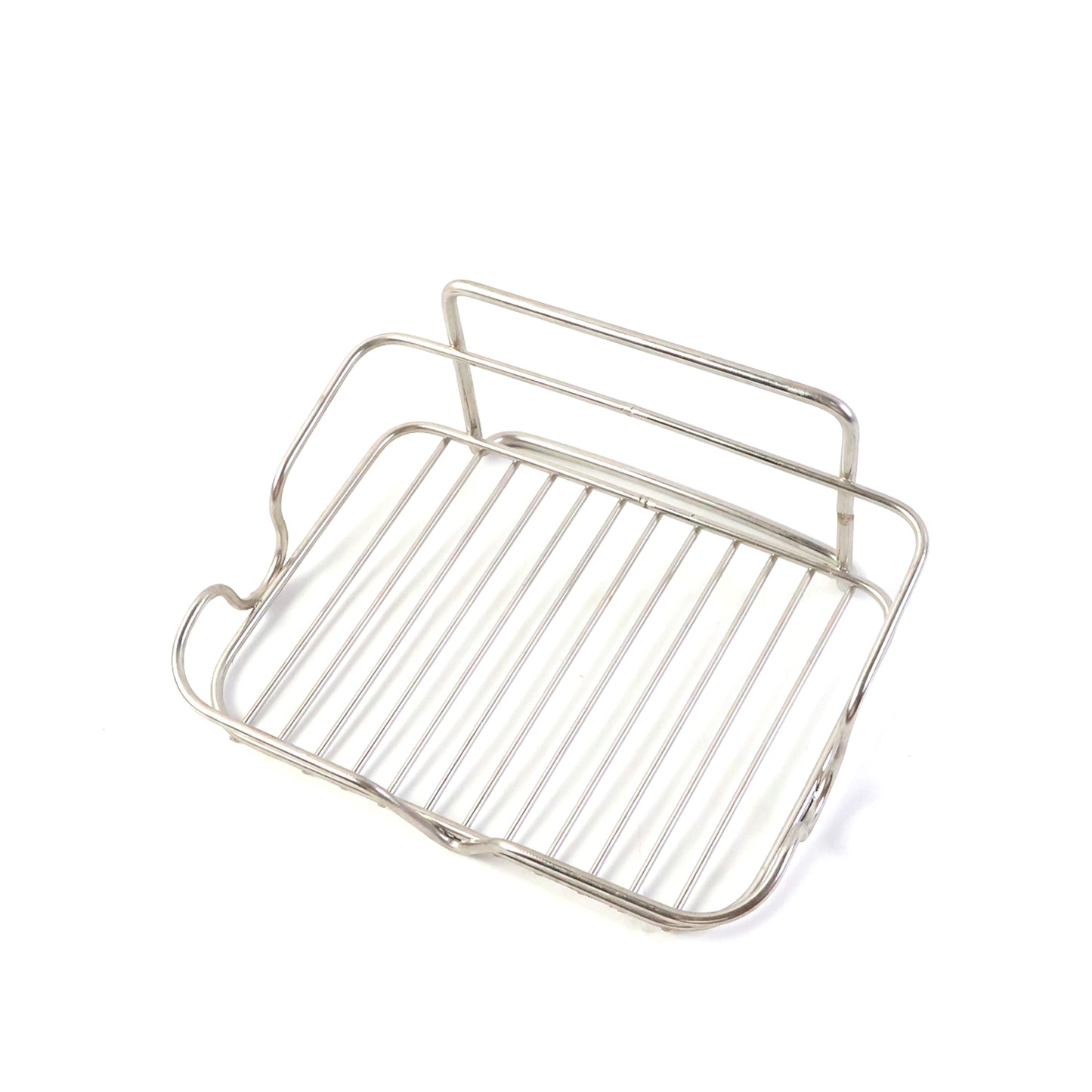 Stainless Steel Soap Dish Holder for Bathroom & Kitchen - Rust-Resistant, Fast Drain Design (1 Pc) - Happy Price - Image 1