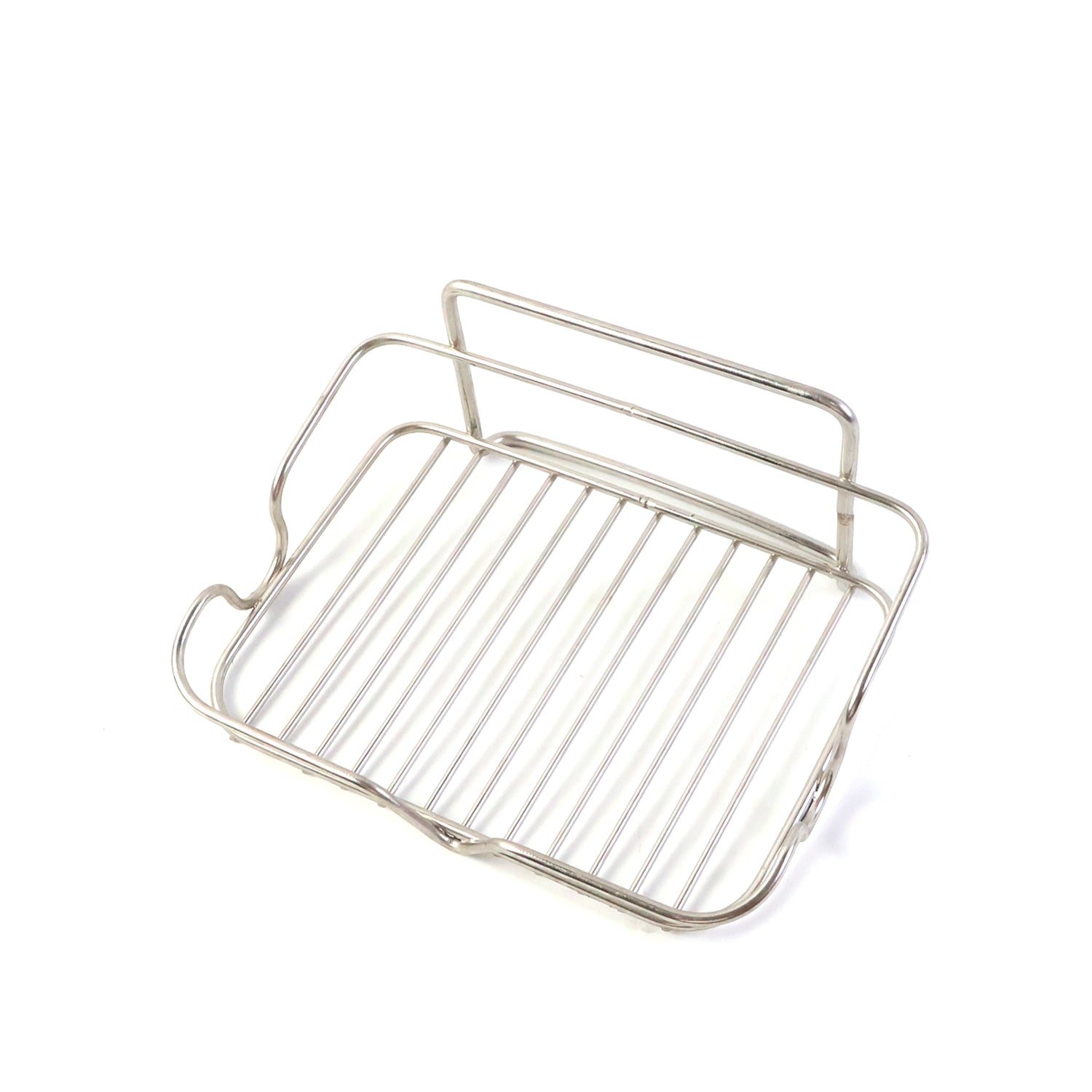 Stainless Steel Soap Dish Holder for Bathroom & Kitchen - Rust-Resistant, Fast Drain Design (1 Pc) - Happy Price - Image 1