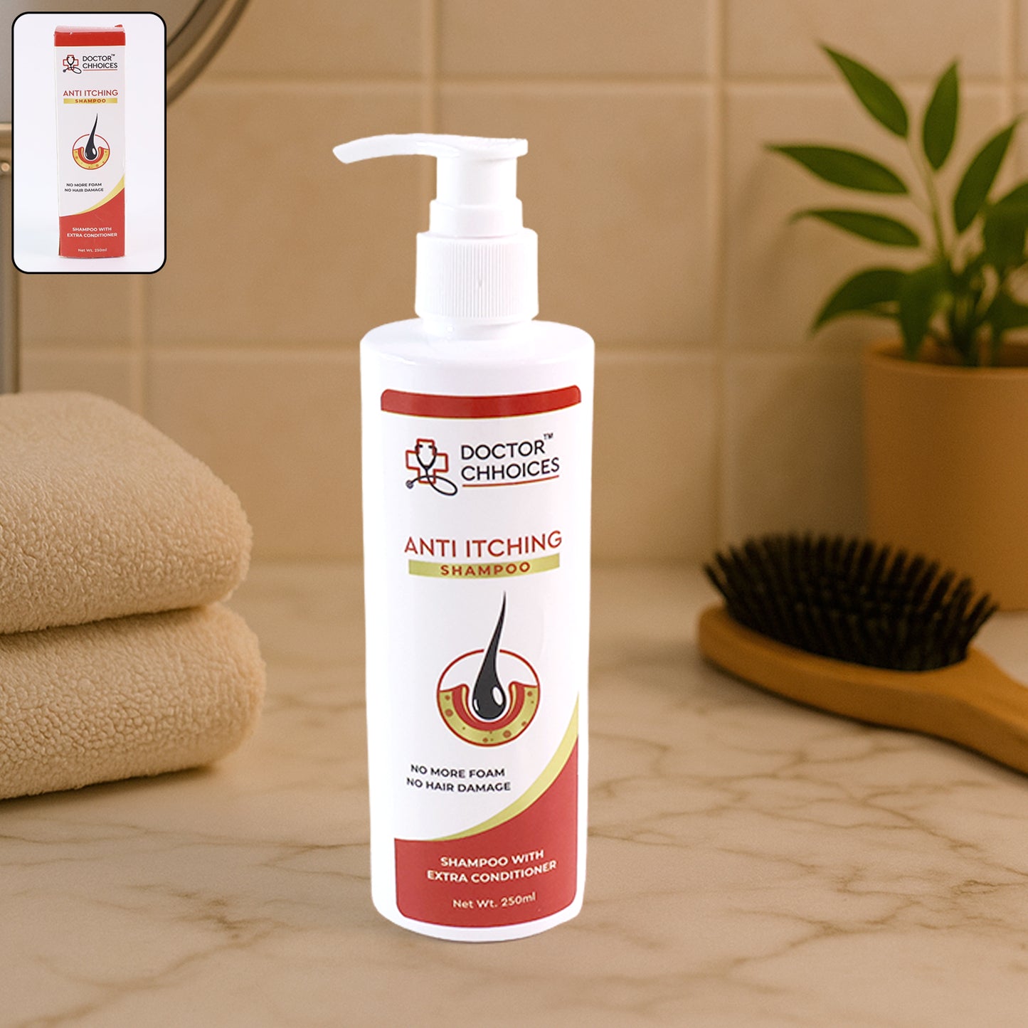 Doctor Chhoices Anti-itching Shampoo 250ml (1 Pc) - Happy Price - Image 2