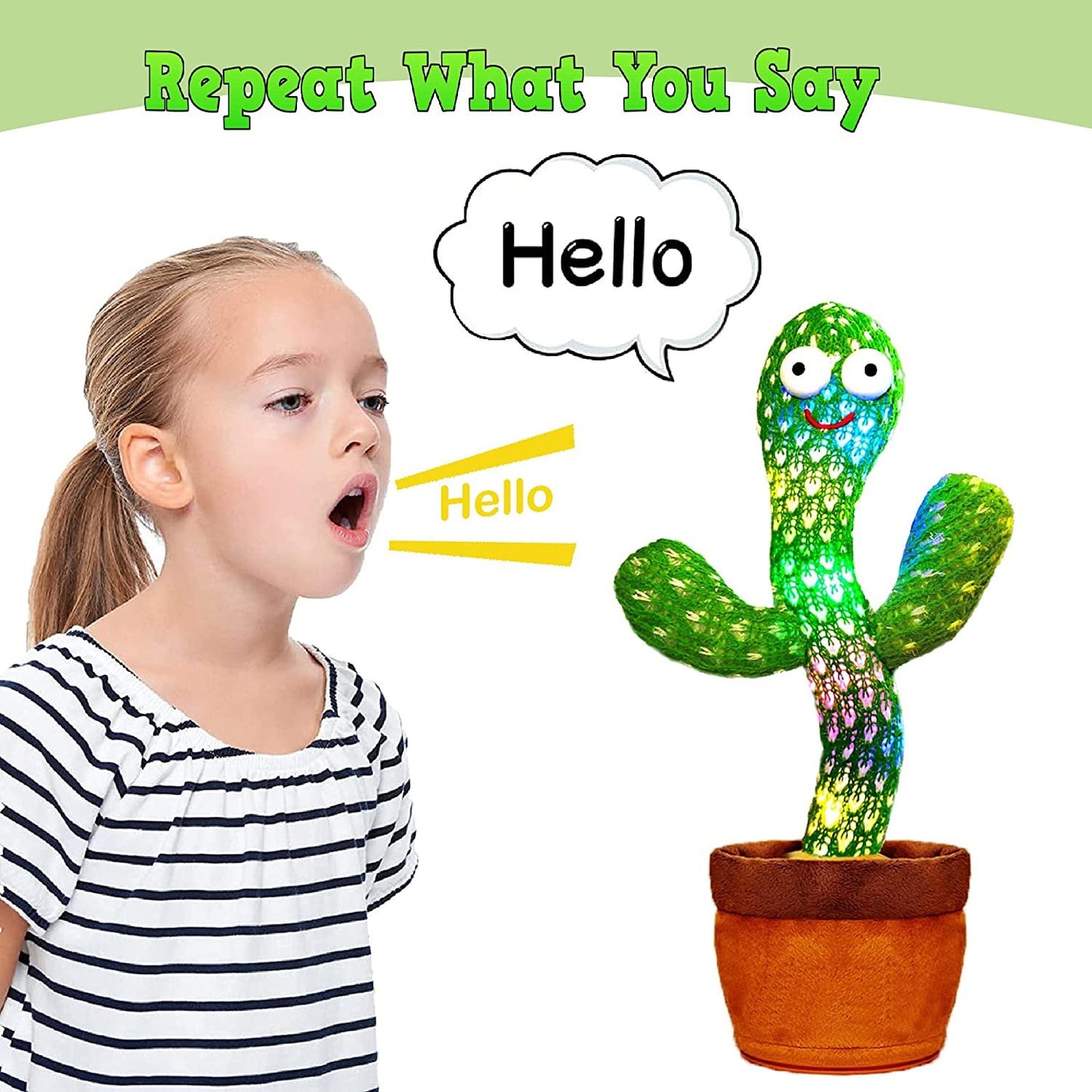 Dancing Cactus Toy - Happy Price - Image 2