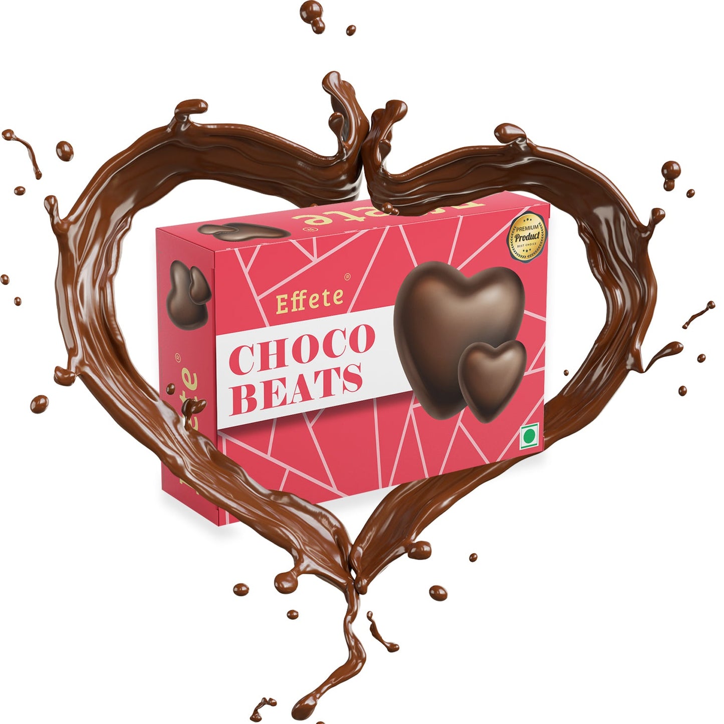 Choco Beats Heart Shape Assorted Chocolates - 1 Pc - Happy Price - Image 2