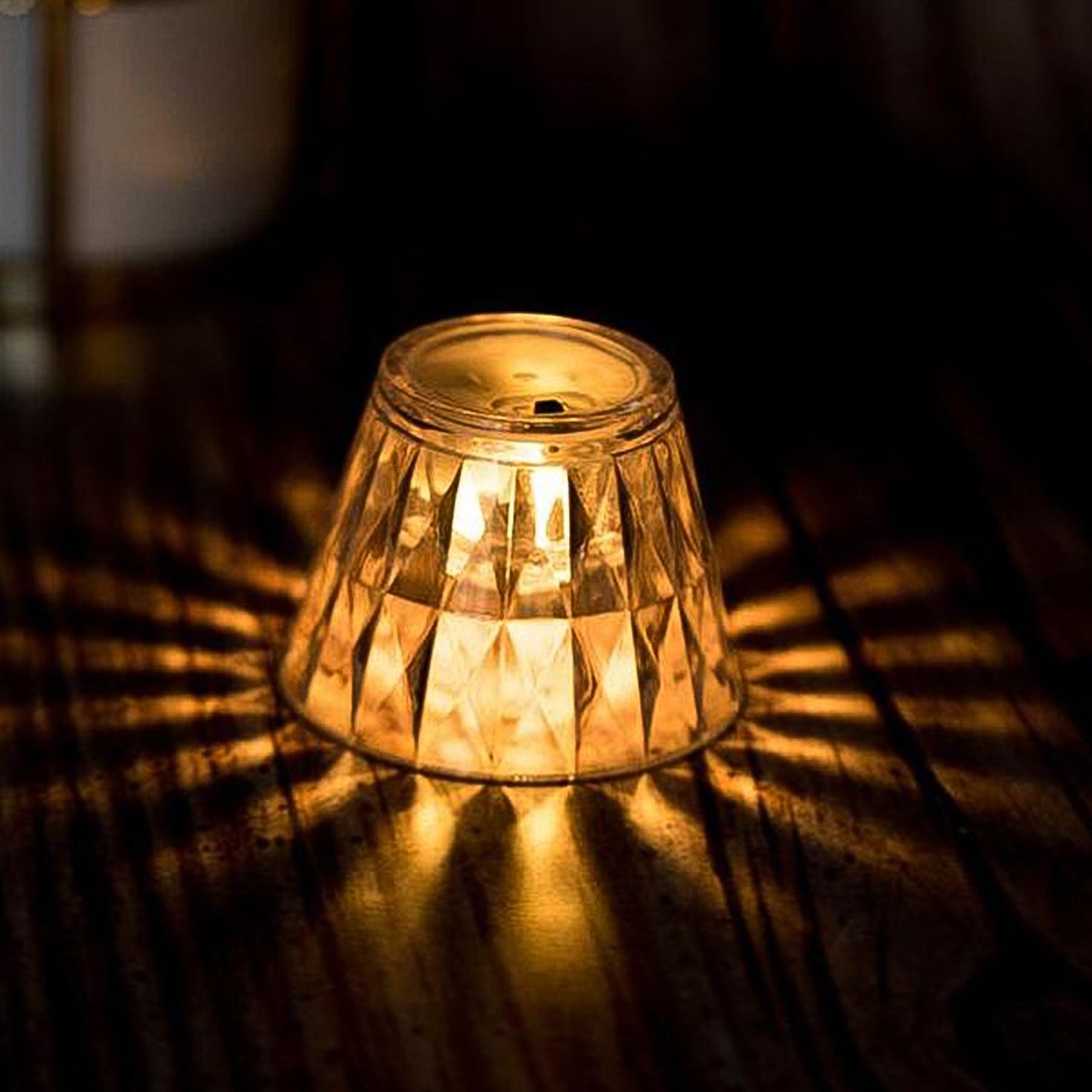 Cup Shape Crystal Table Lamp (1 Pc) - Happy Price - Image 5