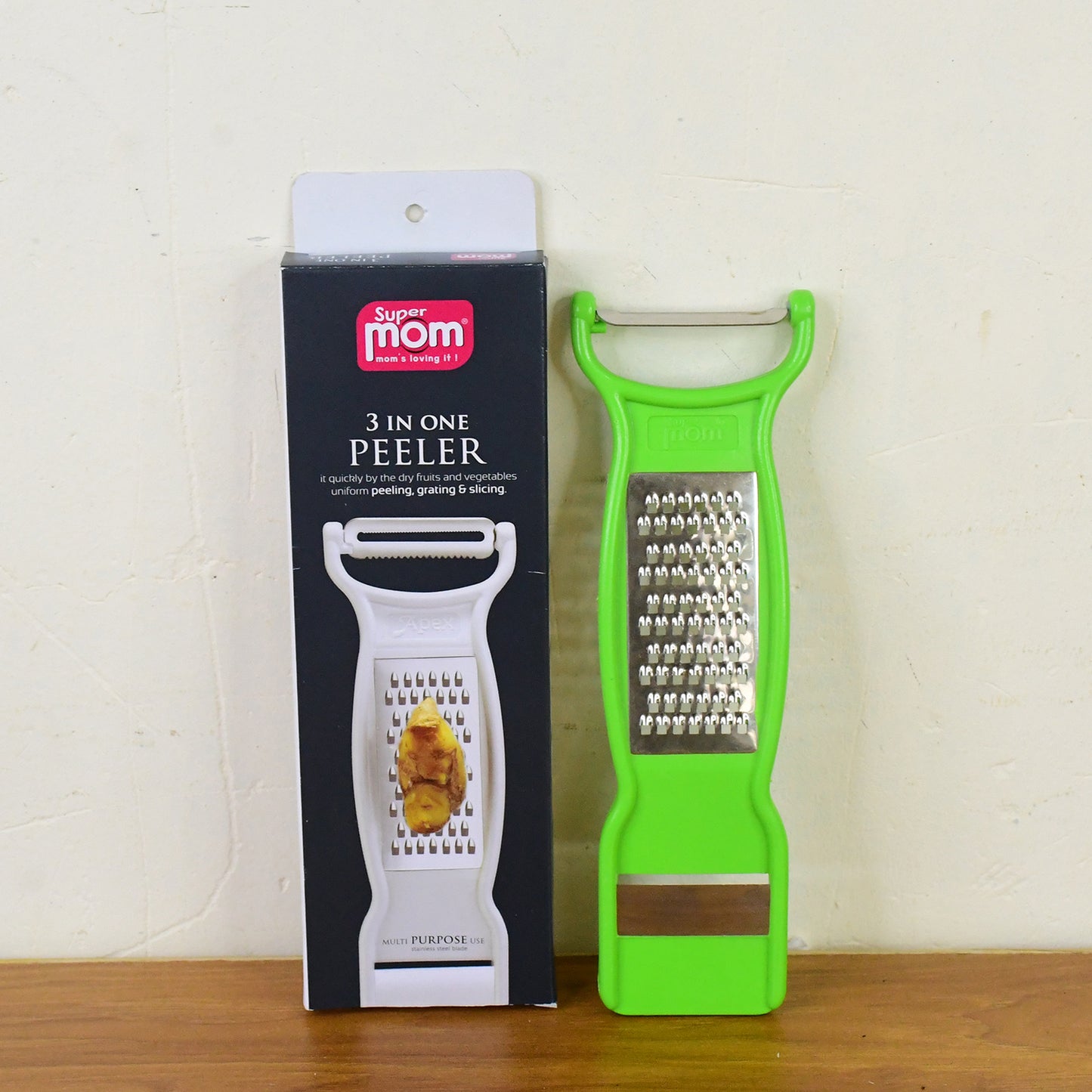 3-in-1 Stainless Steel Kitchen Peeler, Grater & Slicer (1 Pc) - Happy Price - Image 7