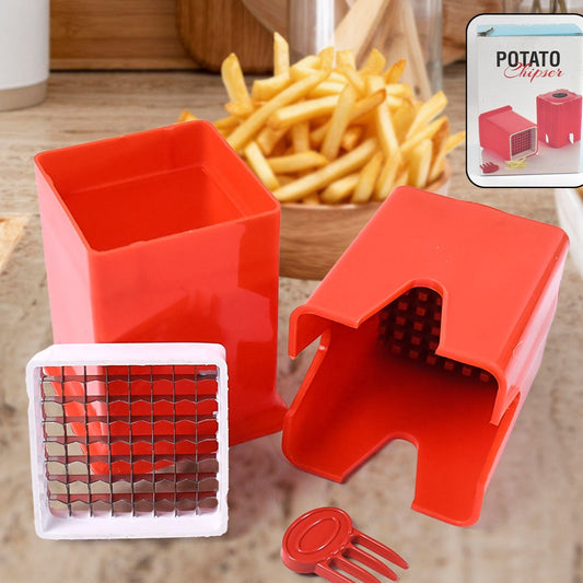 French Fries Potato Chips Strip Cutting Cutter Machine (1 Pc) - Happy Price - Image 1